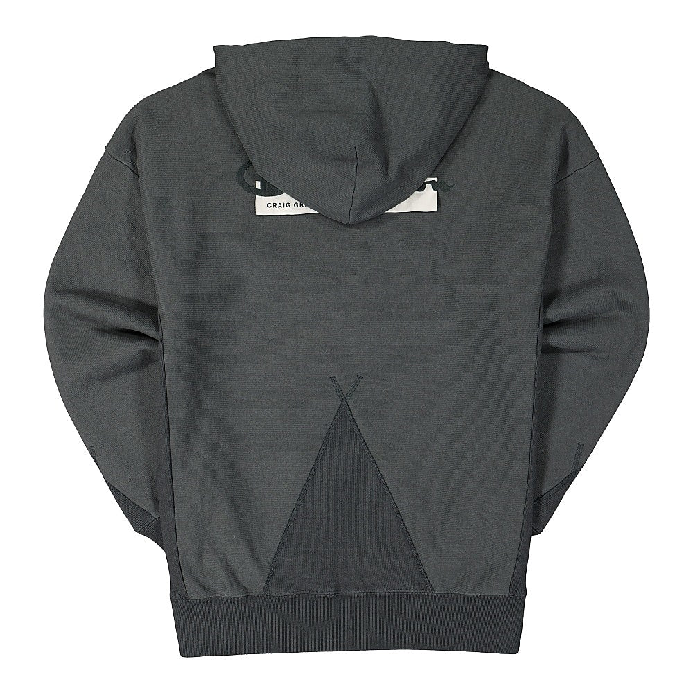 Champion Hooded Sweatshirt Dark Grey Hoodies Close-up | Overkill