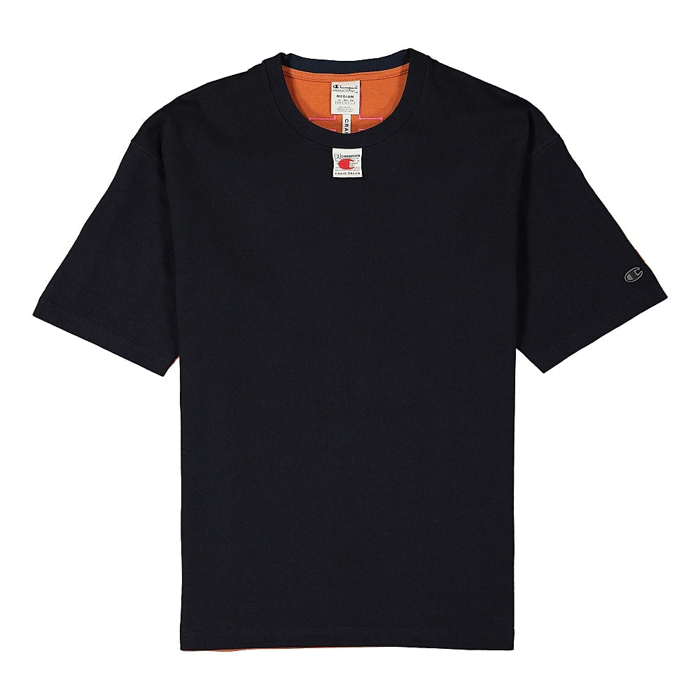 Champion Craig Green x Champion Crewneck T-Shirt Black T-Shirts 215626-MS053 | Overkill