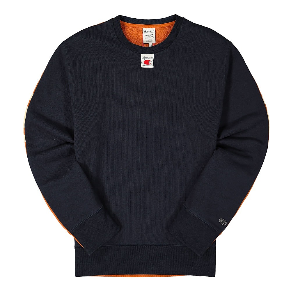 Champion Craig Green x Champion Crewneck Sweatshirt Black Sweatshirts 215975-MS053 | Overkill