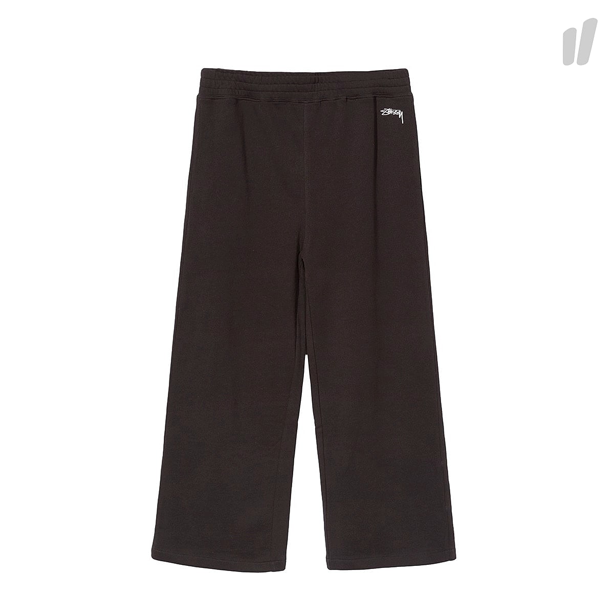 Stussy Wmns Ezra Cropped Pant Black Sweat & Track Pants 216060 / 0001 | Overkill