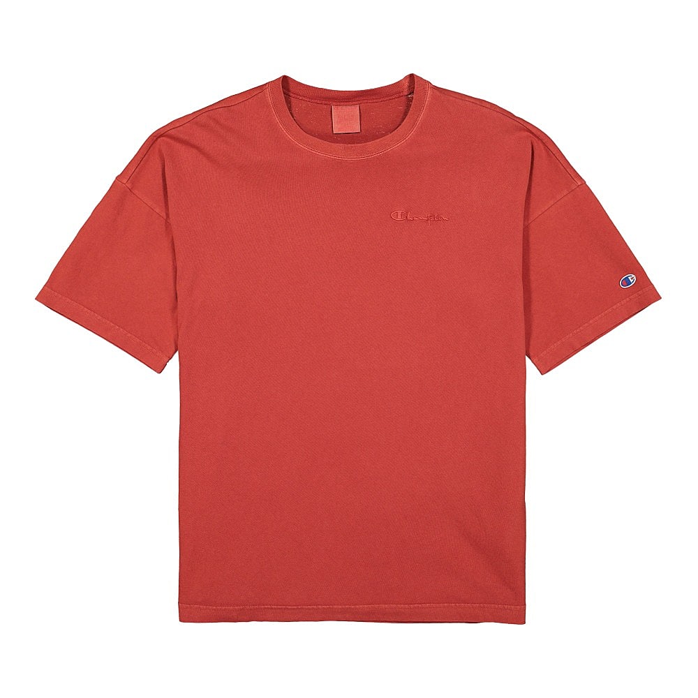 Champion Crewneck T-Shirt Red T-Shirts 216205-RS058 | Overkill