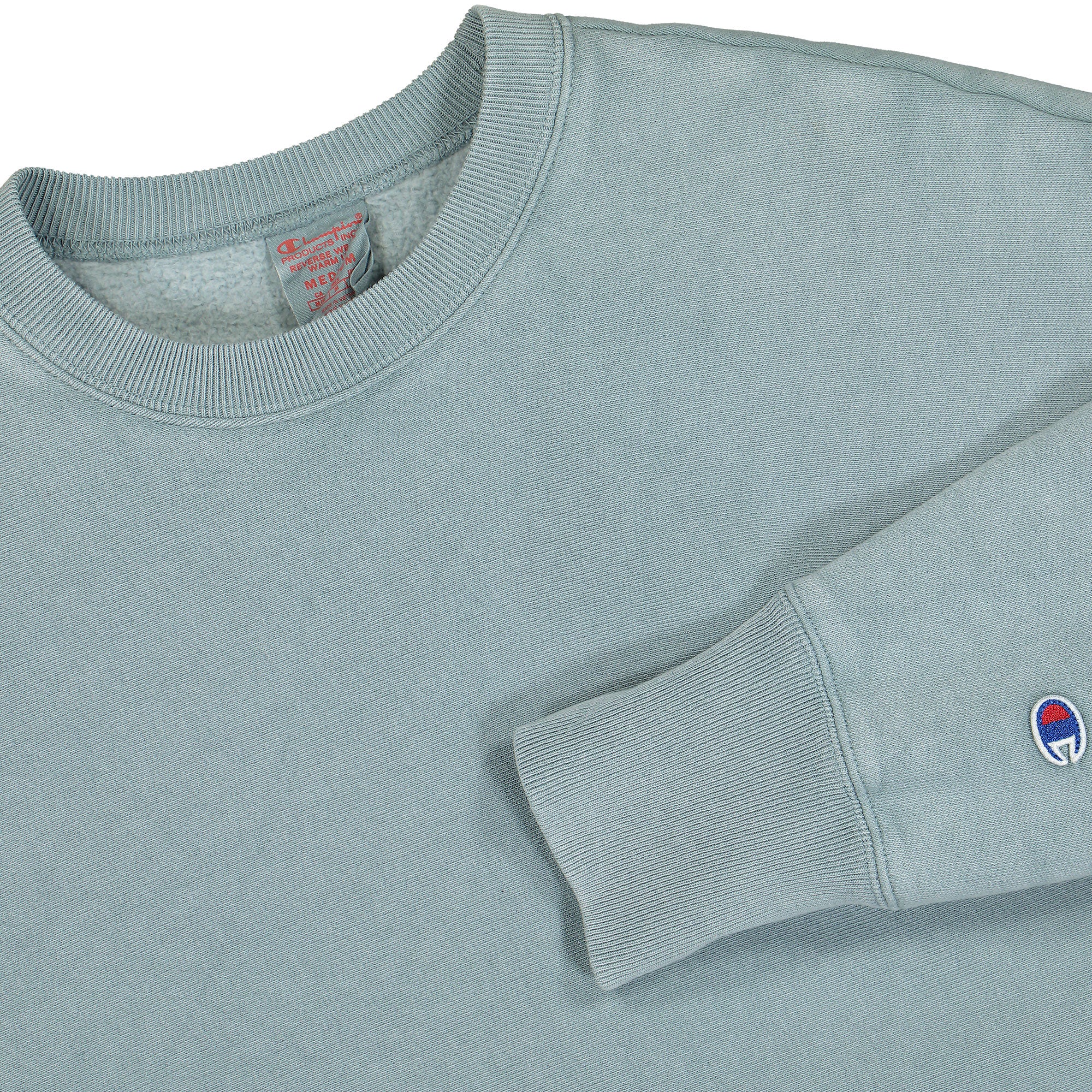 Champion Crewneck Sweatshirt Grey Sweatshirts Close-up | Overkill