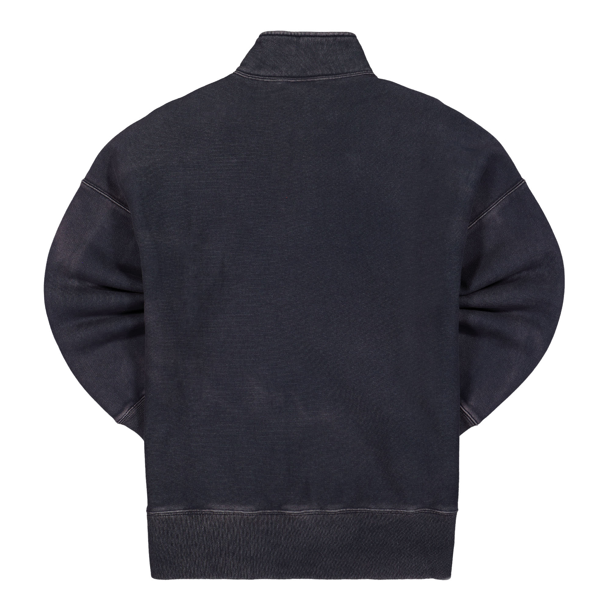 Champion Half Buttoned Sweatshirt Navy Sweatshirts Material | Overkill