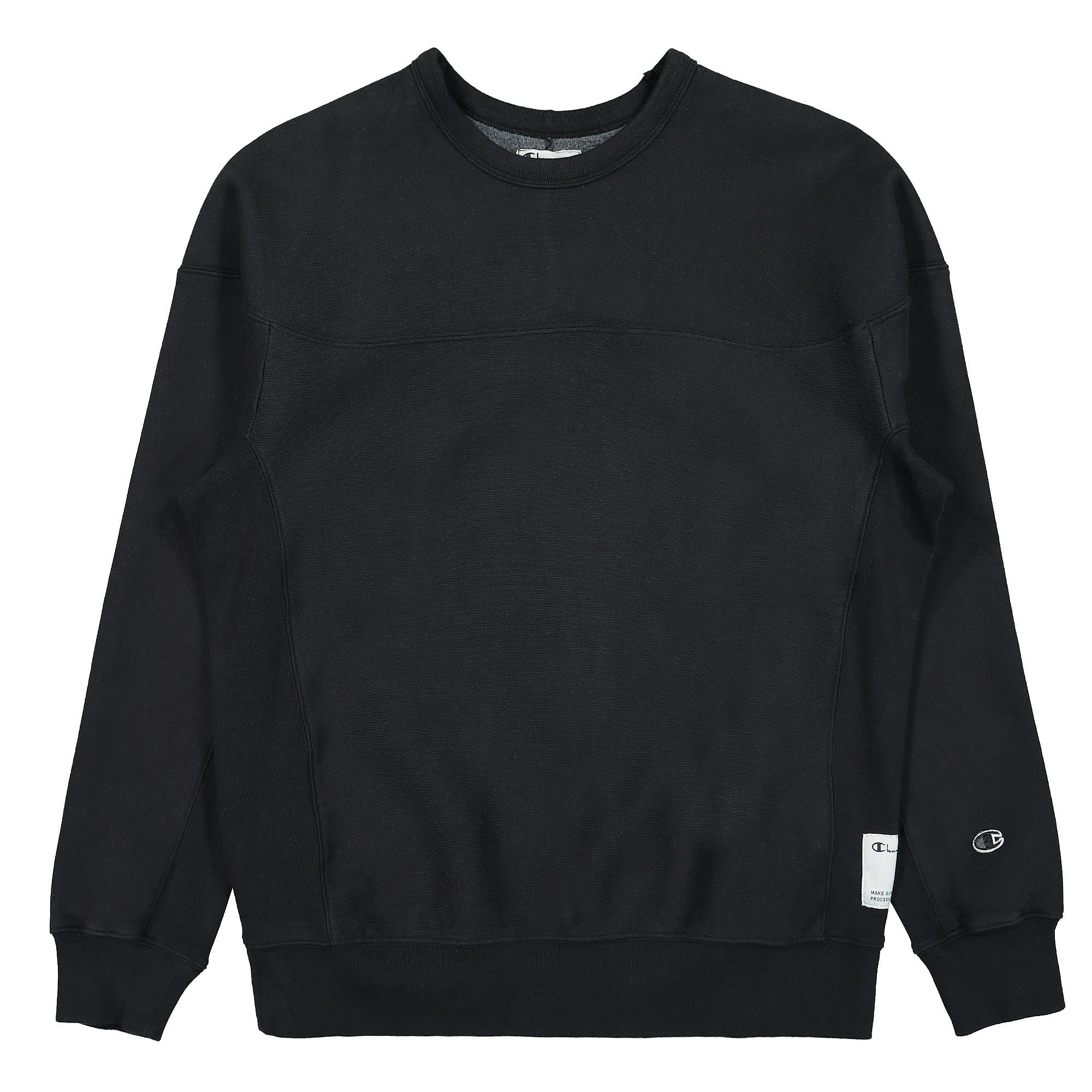 Champion Crewneck Sweatshirt Black Sweatshirts 216627-KK001 | Overkill