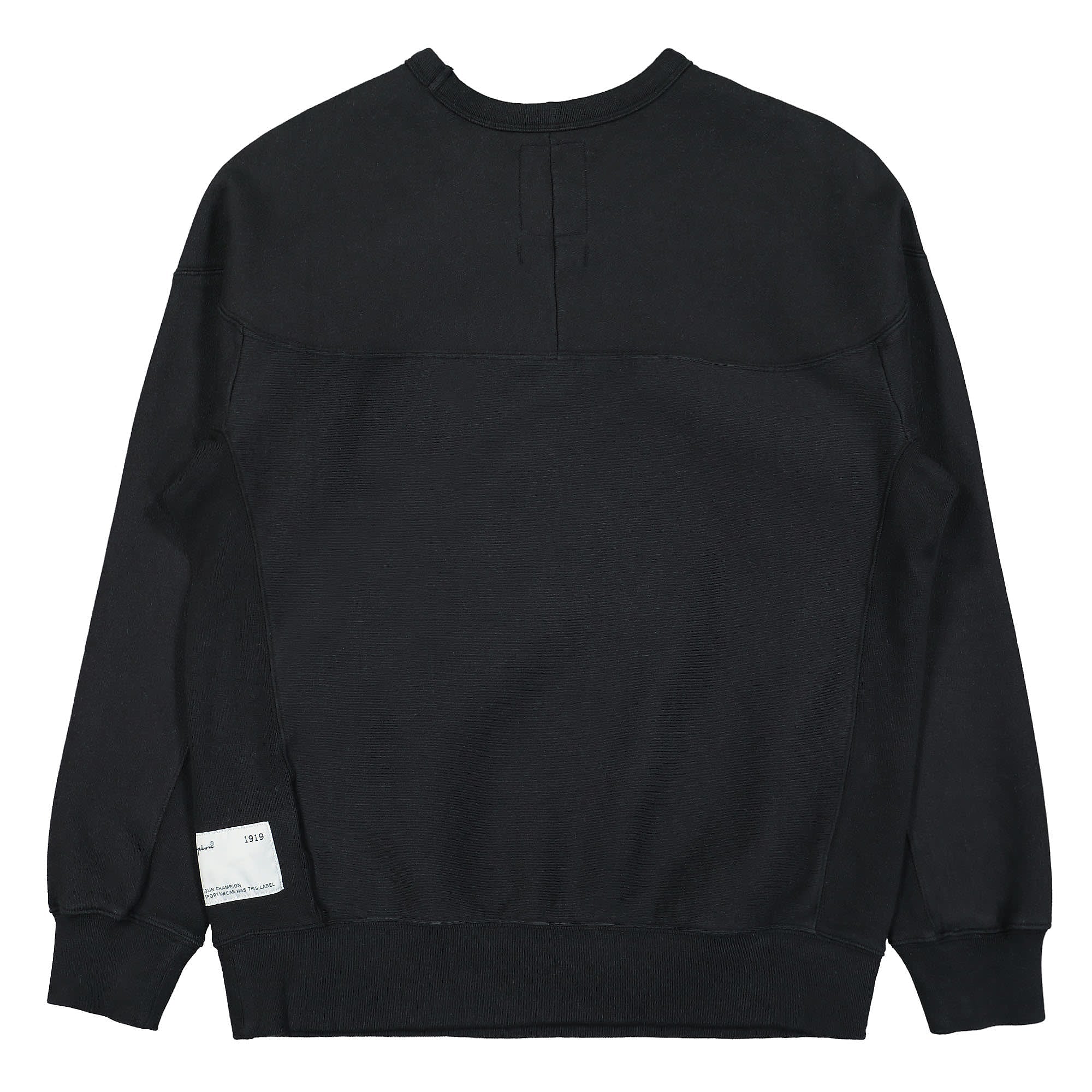 Champion Crewneck Sweatshirt Black Sweatshirts Material | Overkill