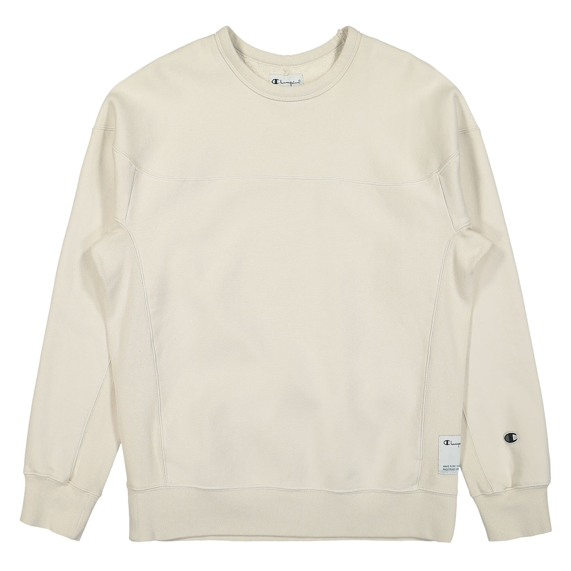 Champion Crewneck Sweatshirt Greige Sweatshirts 216627-YS040 | Overkill