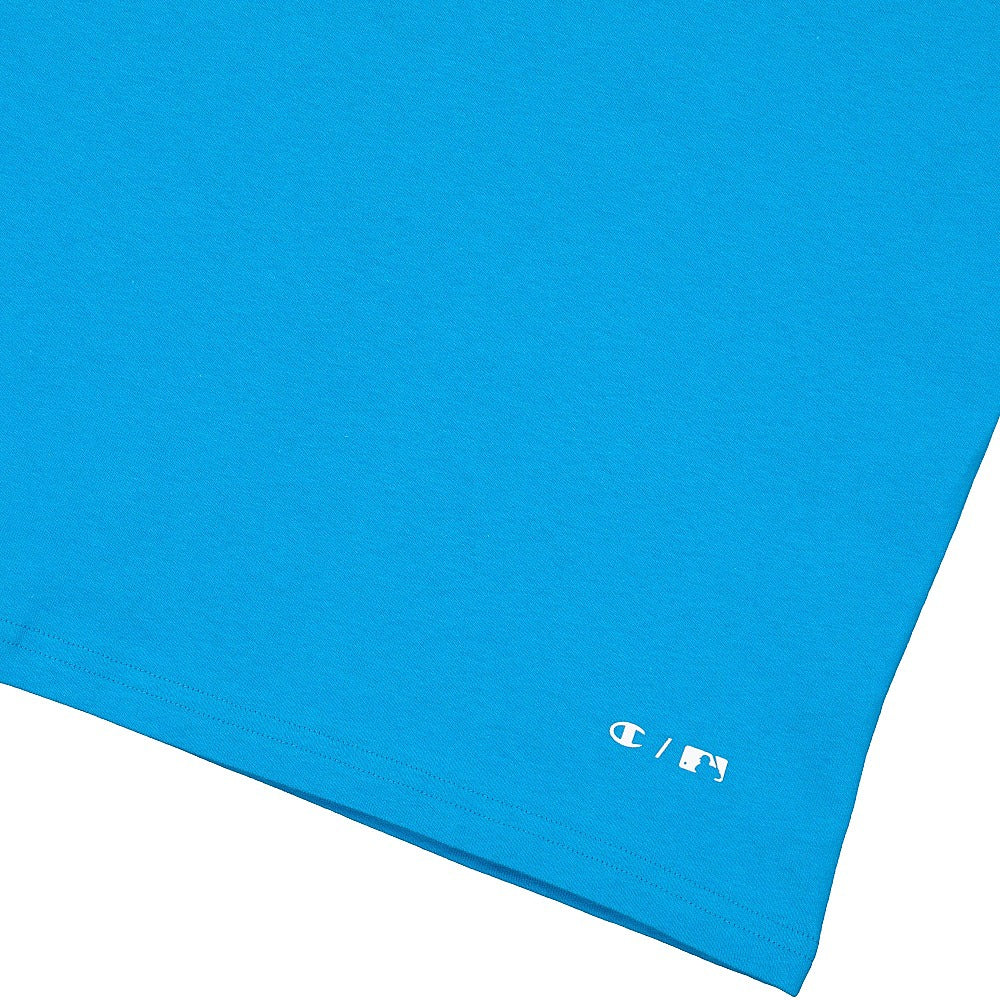Champion Crewneck Tee Blue T-Shirts Detailfoto | Overkill
