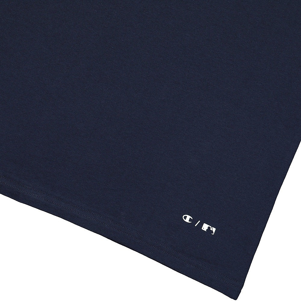 Champion Crewneck Tee Navy T-Shirts Detailfoto | Overkill