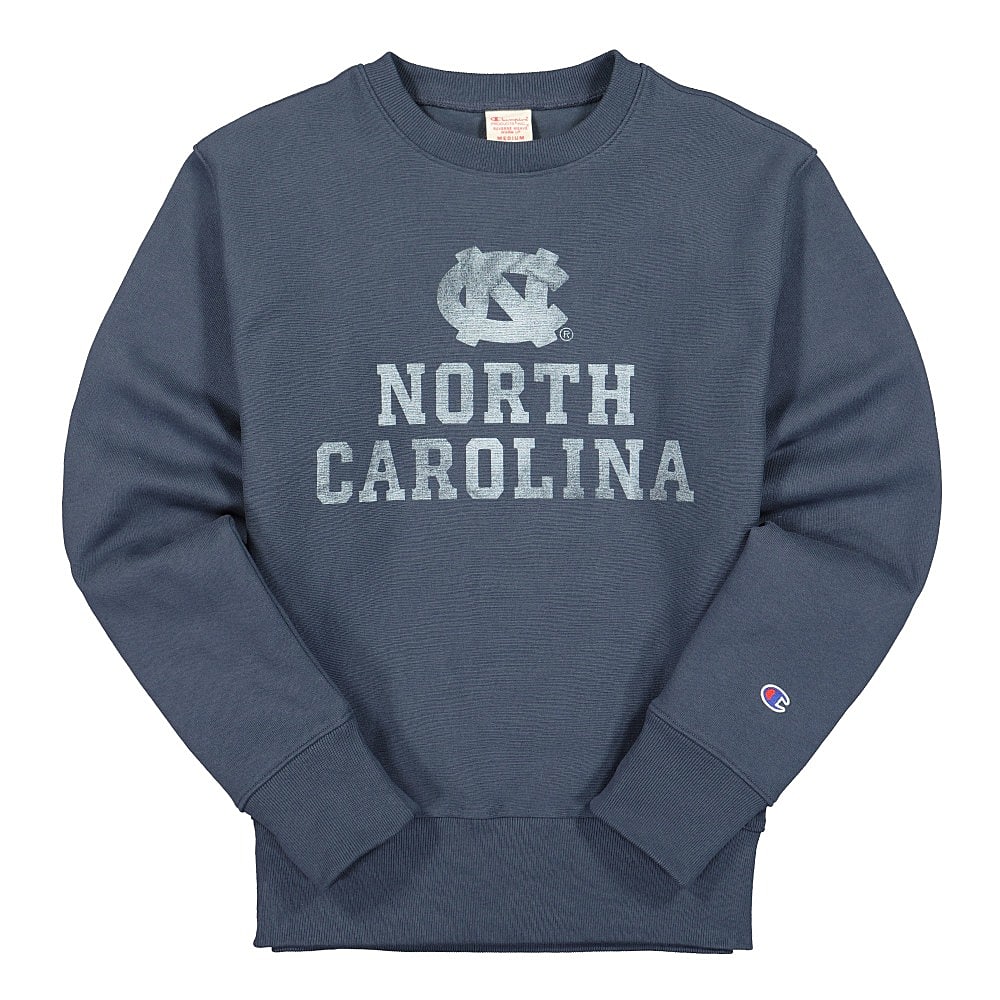 Champion Crewneck Sweatshirt Grey / Blue Sweatshirts 216683-BS514 | Overkill