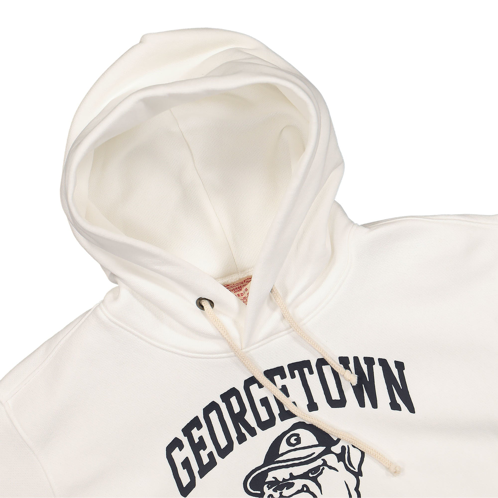 Champion Hooded Sweatshirt White Hoodies Close-up | Overkill