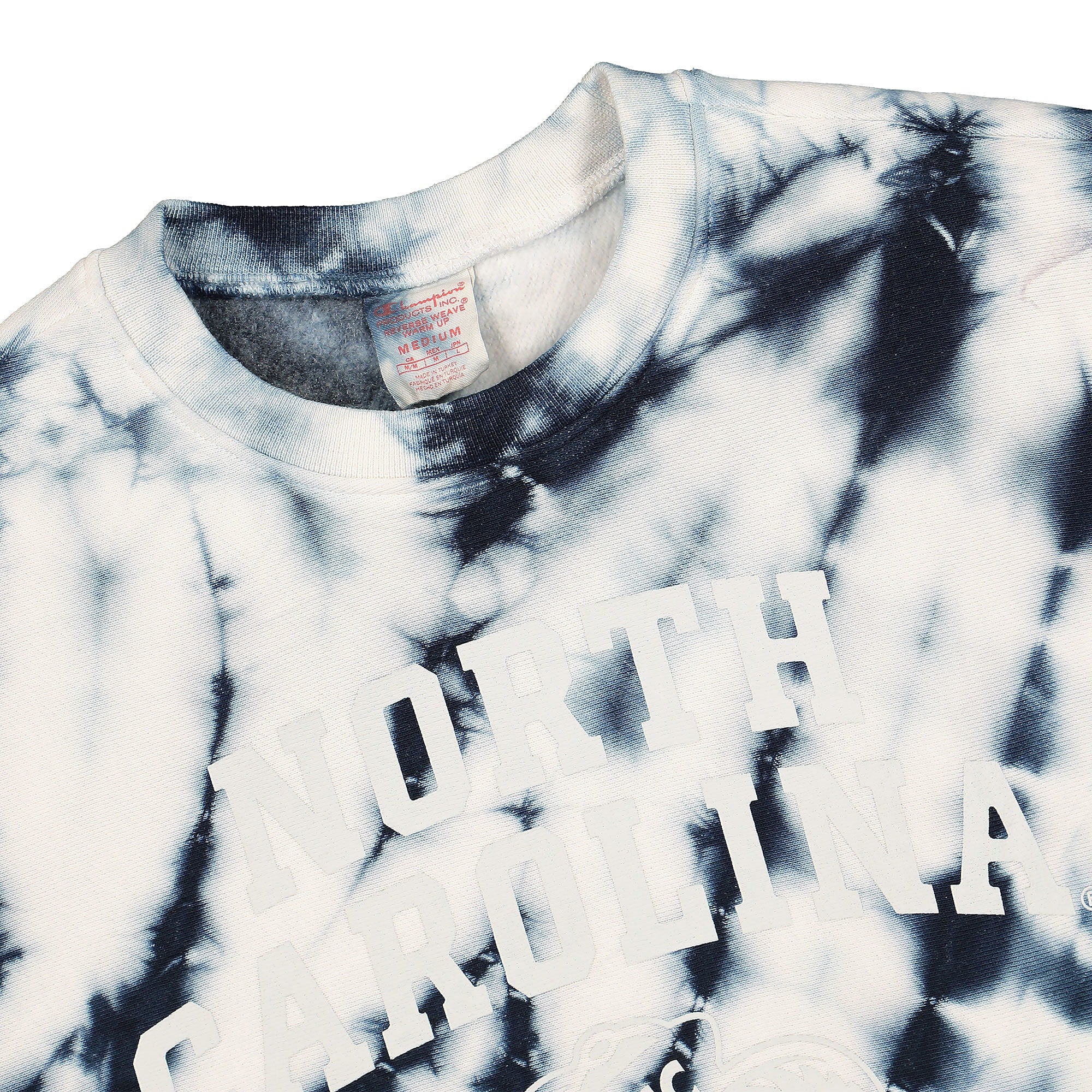 Champion Crewneck Sweatshirt Navy Sweatshirts Close-up | Overkill