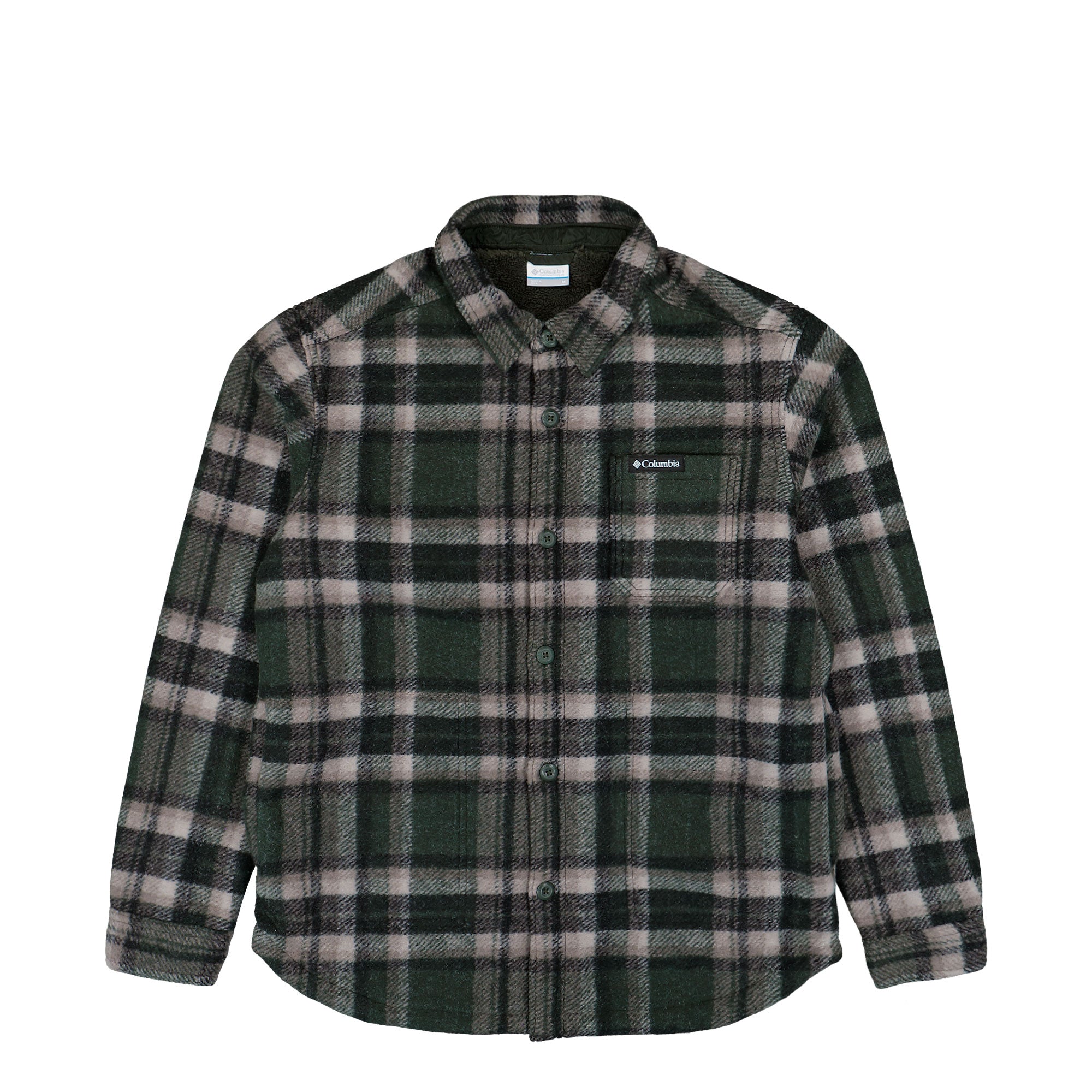 Columbia Hunter Arch™ Shirt Jacket Greenscape Track Plaid Jackets 2173651366 | Overkill