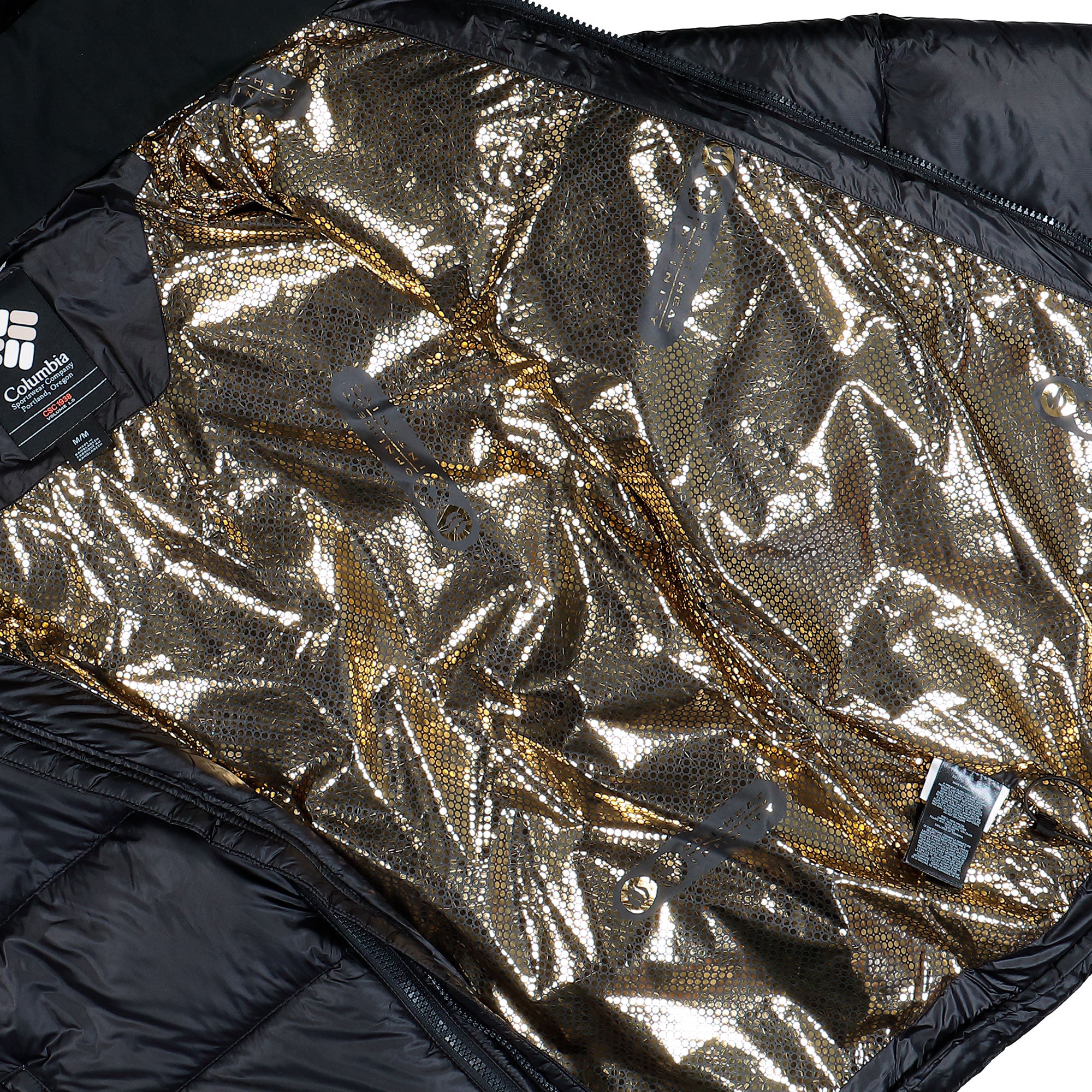 Columbia CSC1938™ Dually Mountain Jacket Black Puffer Jackets 2176111010 Detail View 6 | Overkill