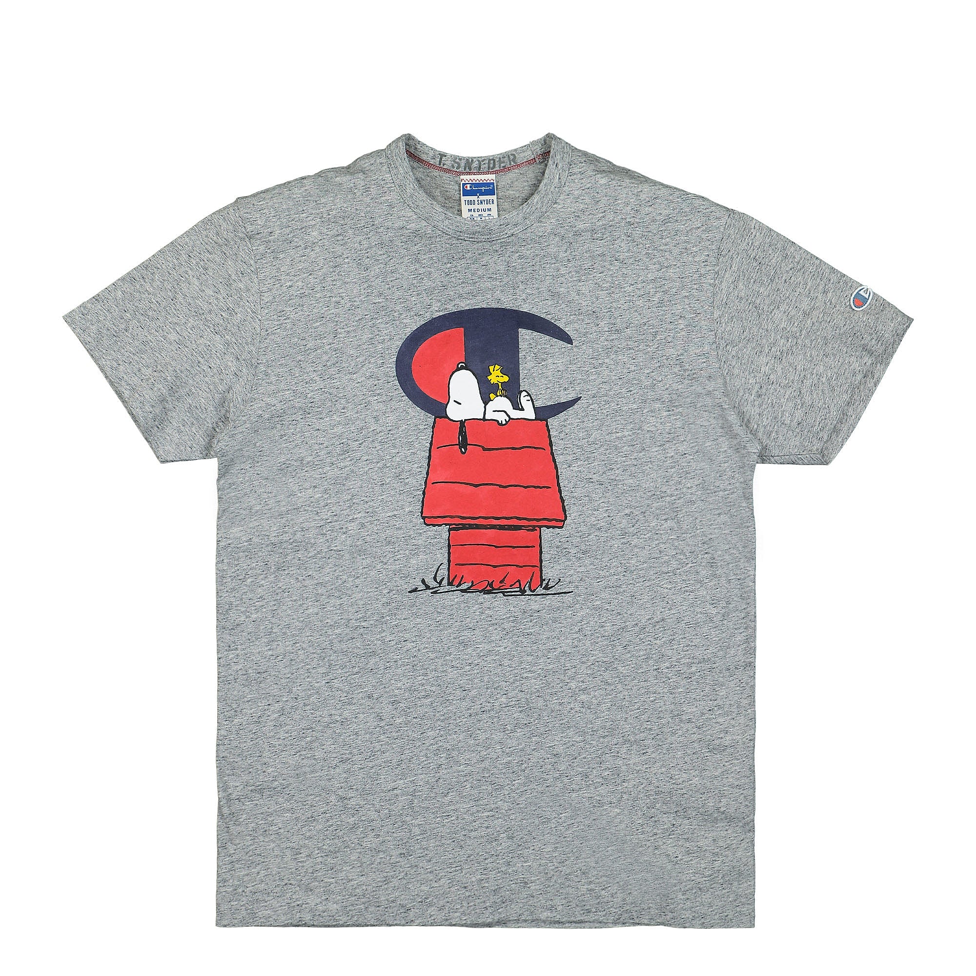 Champion Crewneck T-Shirt Antique Grey Mix T-Shirts 217808-T066 | Overkill