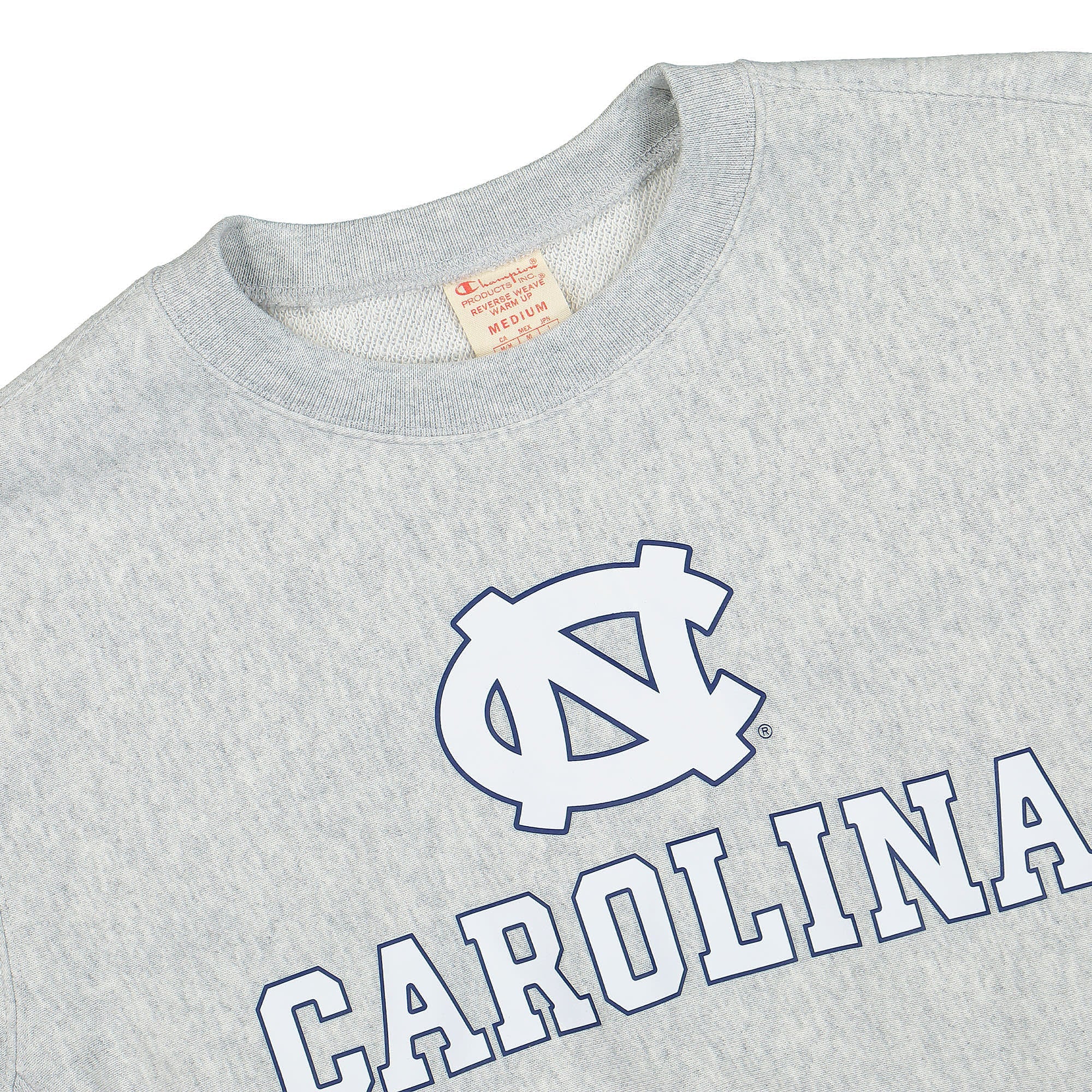 Champion Crewneck Sweatshirt Grey Sweatshirts Close-up | Overkill