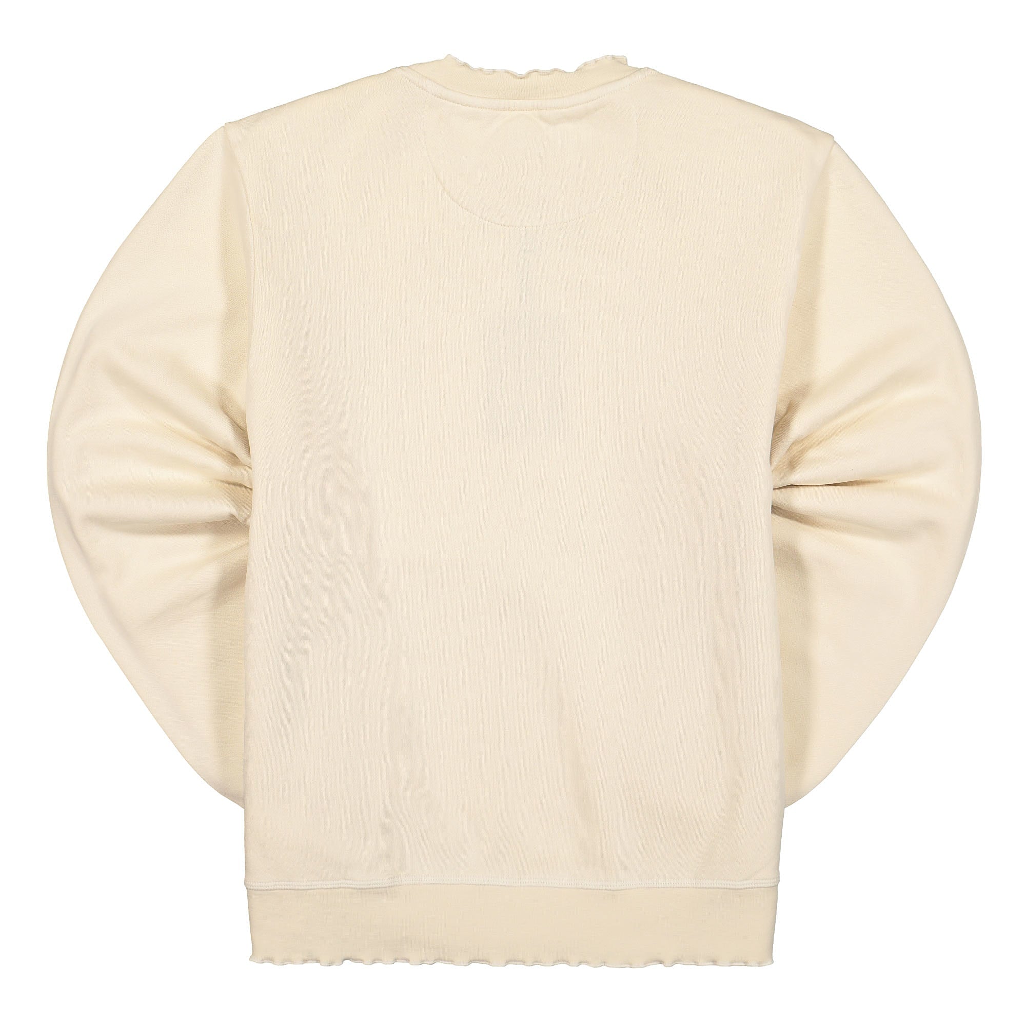 Stussy Laure Lettuce Edge Crew Natural Sweatshirts Material | Overkill
