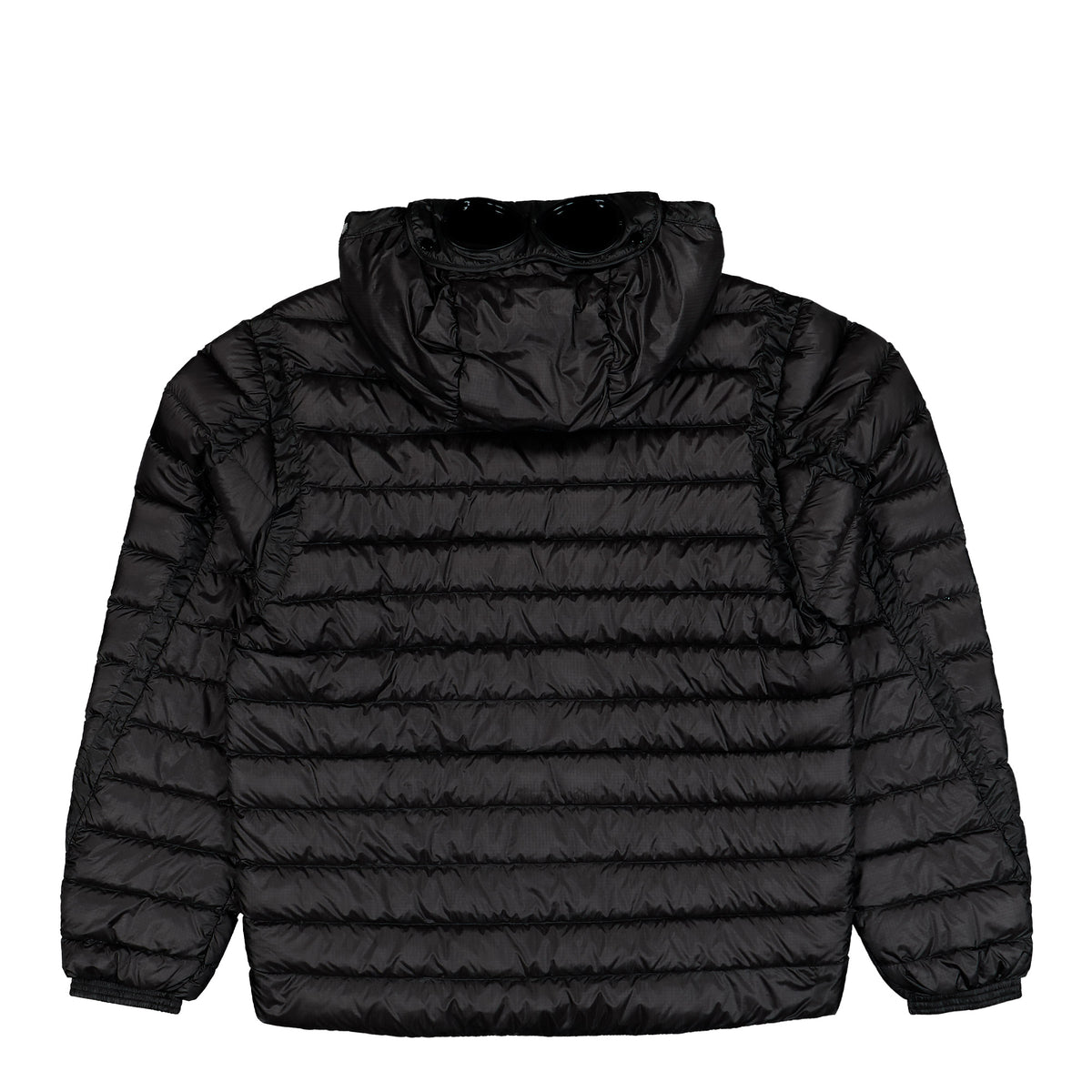 C.P. Company D.D. Shell Goggle Chest Pocket Jacket Black Jacket 21CMOW021A-110416A 999 Close-up | Overkill