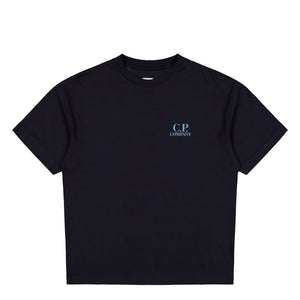 C.P. Company 30/1 Jersey Short Sleeve Comfort T-Shirt Total Eclipse T-Shirts 21CMTS135A-005100W 888 | Overkill