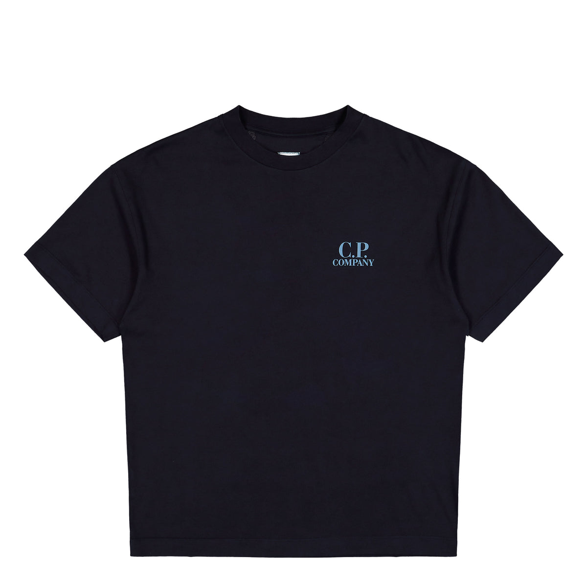 C.P. Company 30/1 Jersey Short Sleeve Comfort T-Shirt Total Eclipse T-Shirts 21CMTS135A-005100W 888 | Overkill