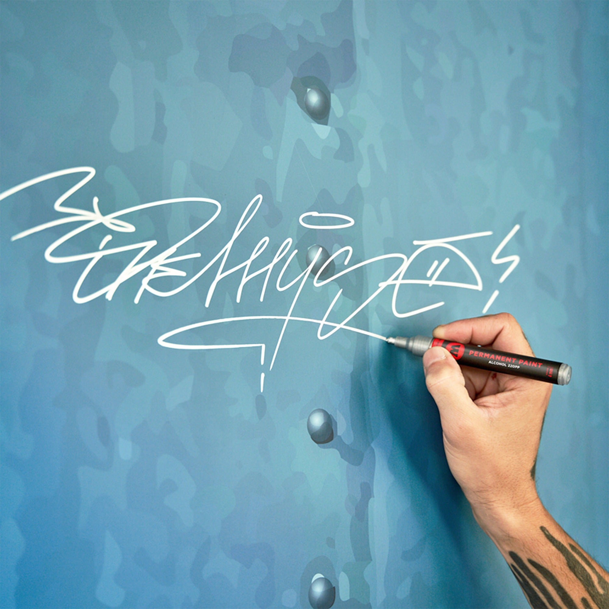 Molotow 220pp permanent paint marker 4 mm 0 Marker Material | Overkill