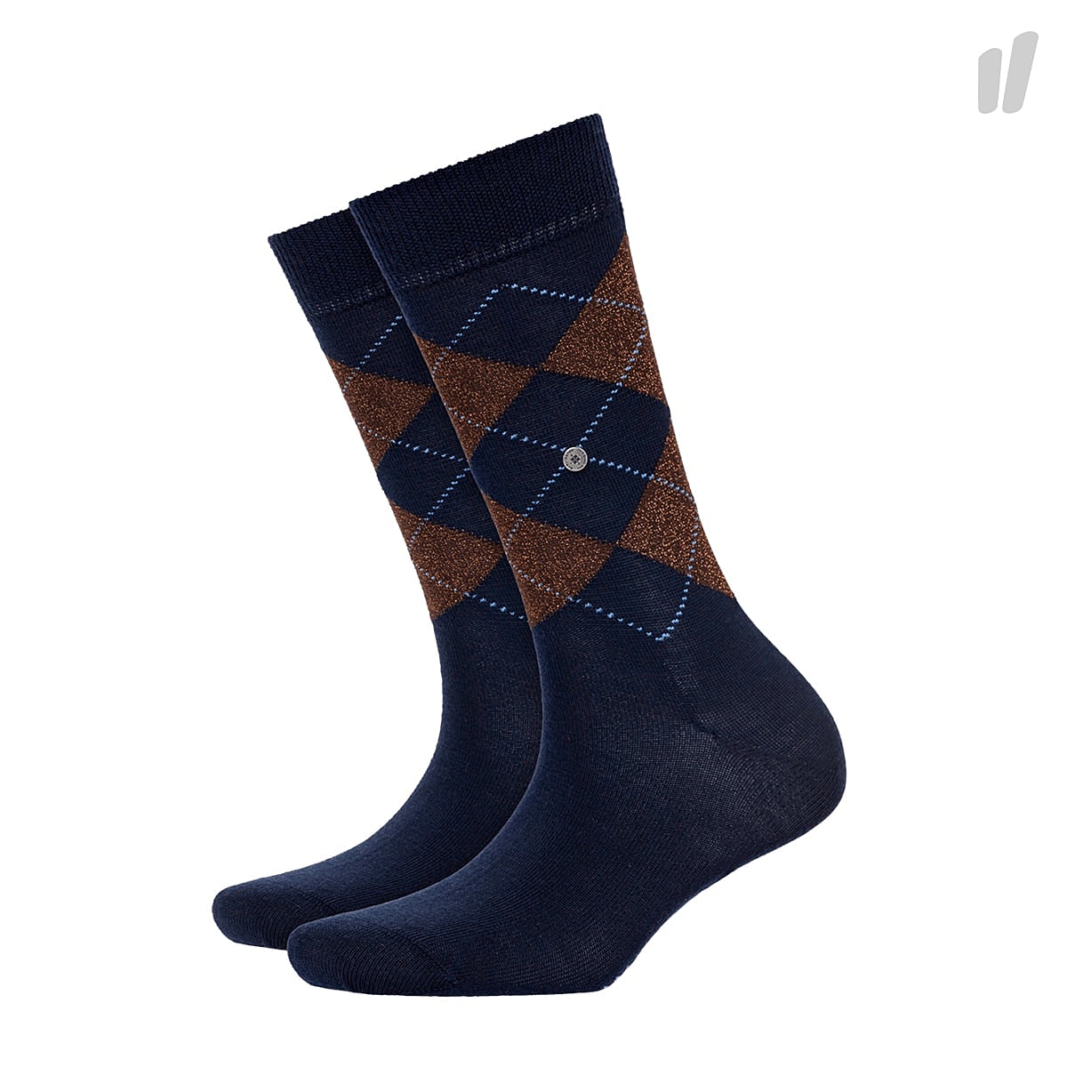 Burlington Wmns Lurex Marylbone Socks Dark Grey Socks 22182 / 6121 | Overkill