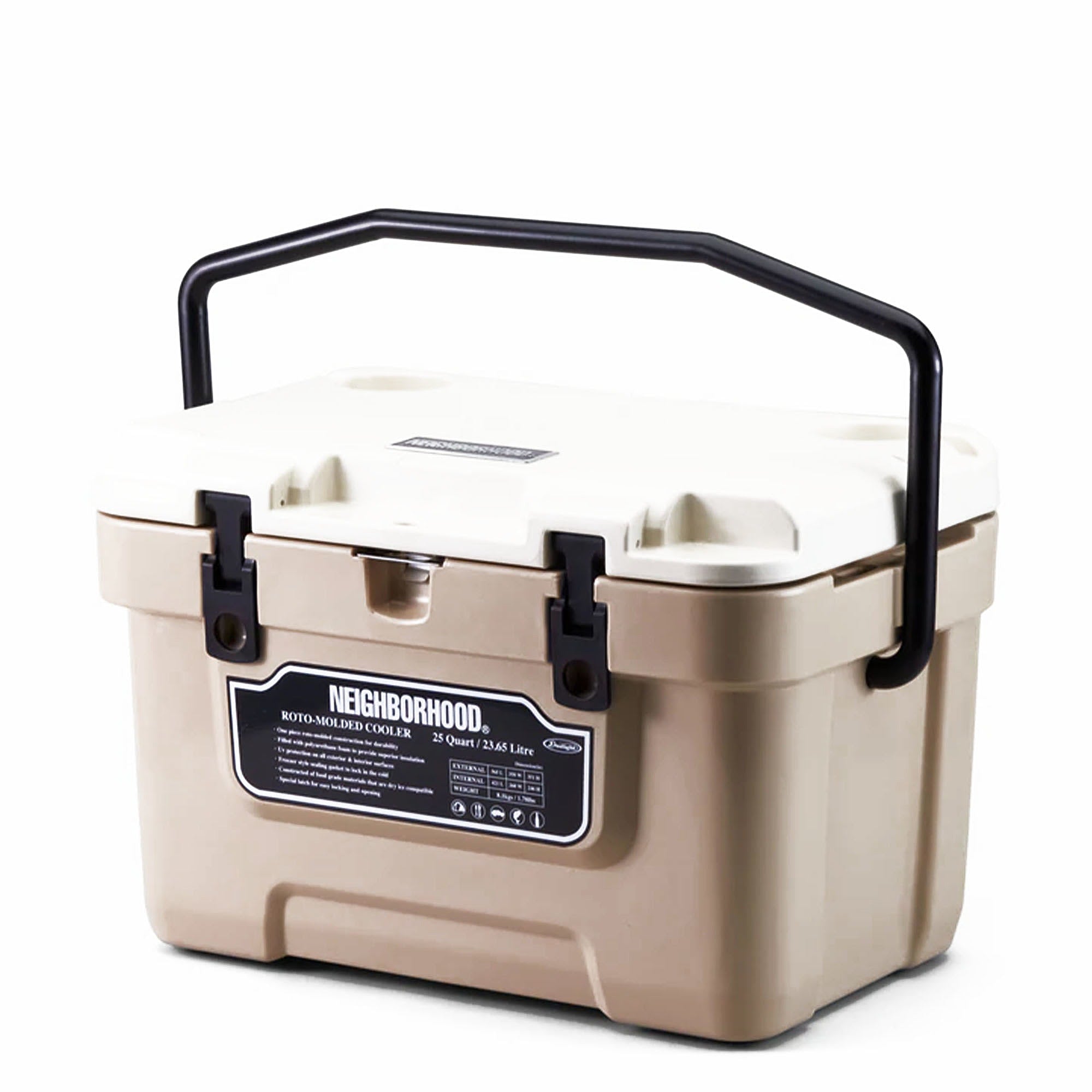 Neighborhood IC 25QT P-Cooler Box Natural Outdoor Accessories 221ABICN-AC01 | Overkill