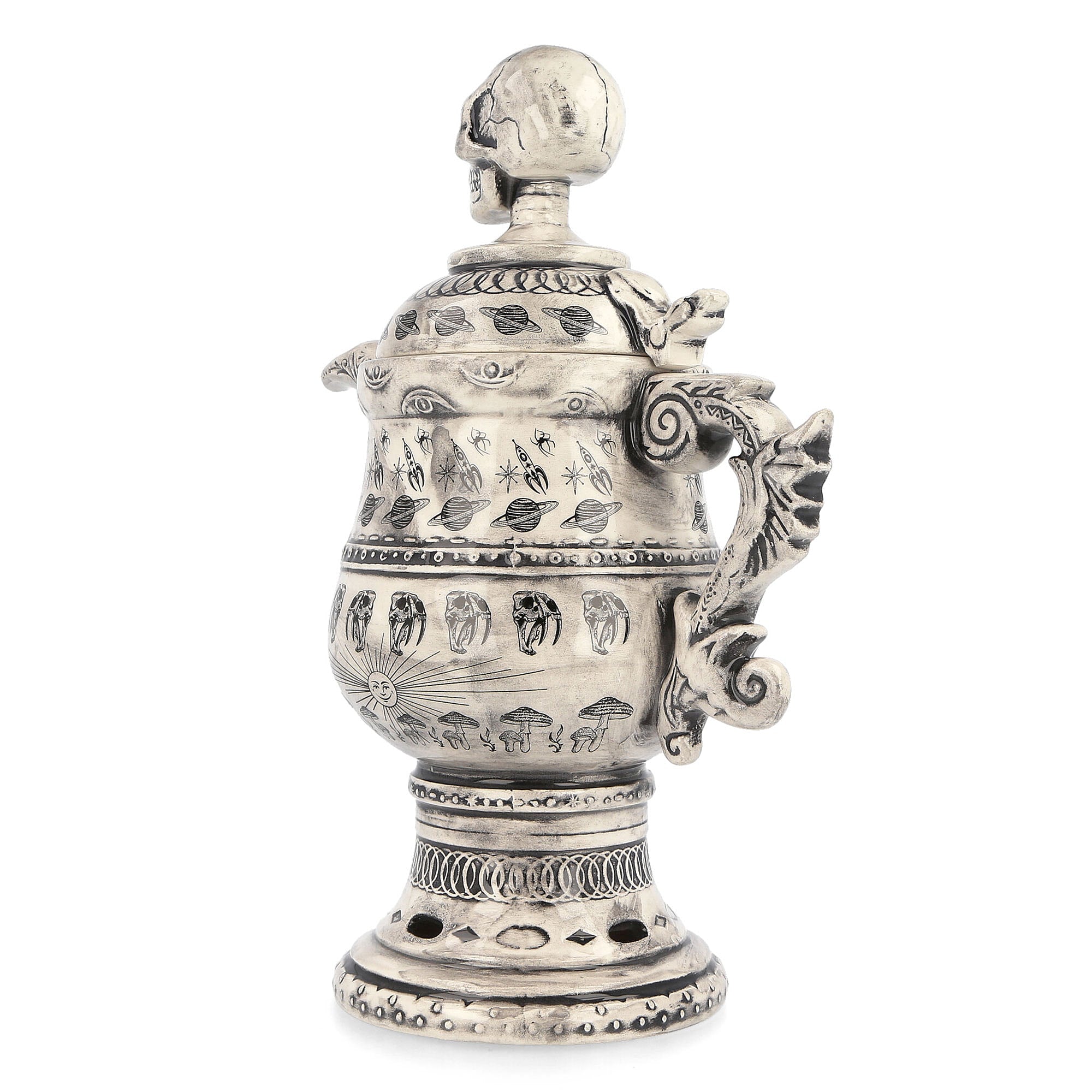 Neighborhood DW Ceramic Incense Chamber Black Incense & Candles Close-up | Overkill