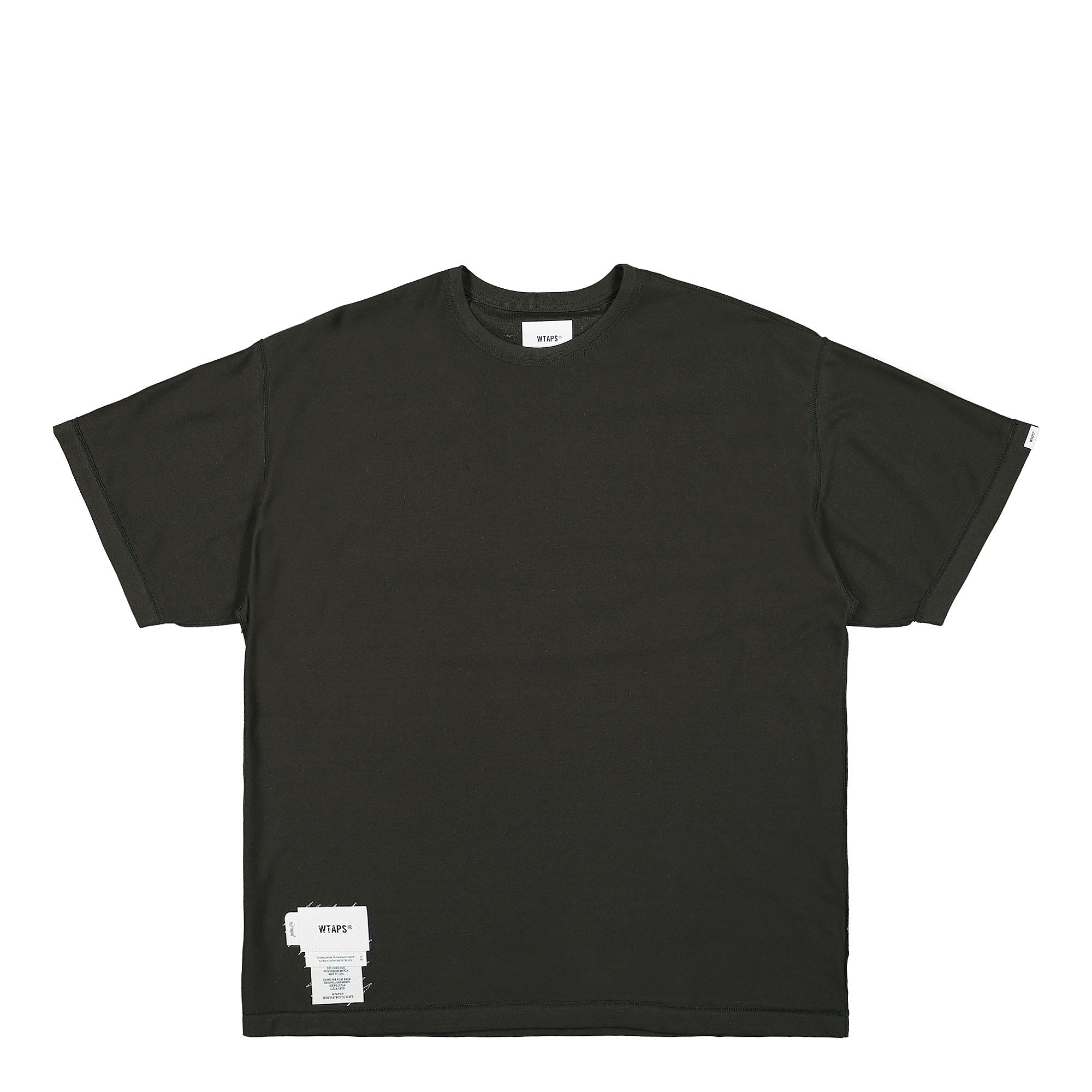 WTAPS Cross T-Shirt Black T-Shirts 221ATDT-CSM15 | Overkill