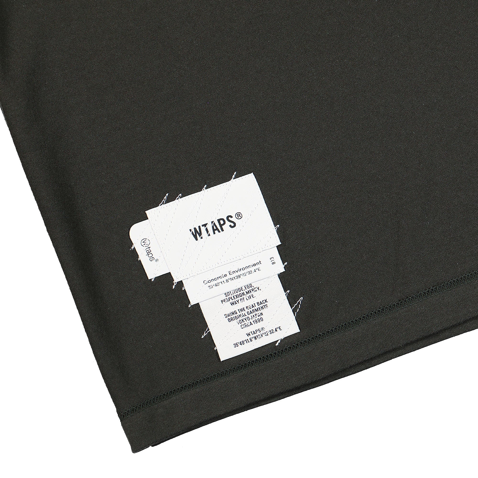 WTAPS Cross T-Shirt Black T-Shirts Detailfoto | Overkill