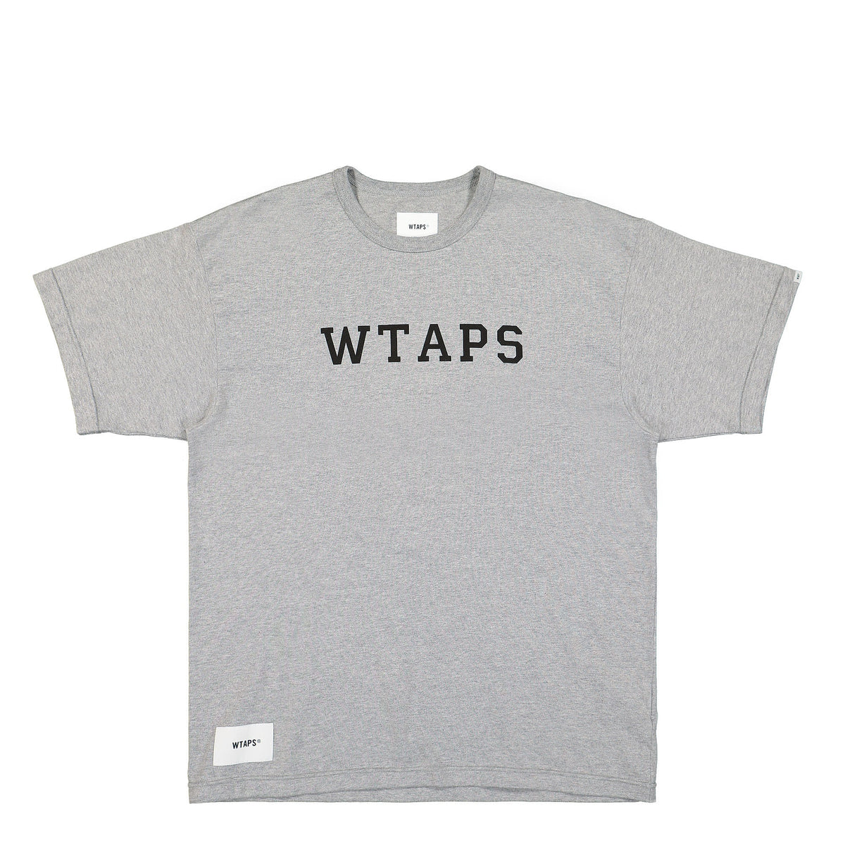 WTAPS Academy T-Shirt Gray T-Shirts 221ATDT-CSM17 | Overkill