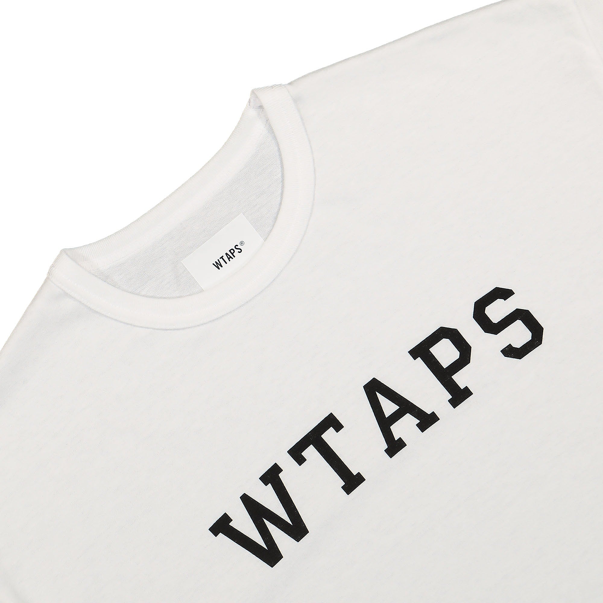 WTAPS Academy T-Shirt White T-Shirts Close-up | Overkill
