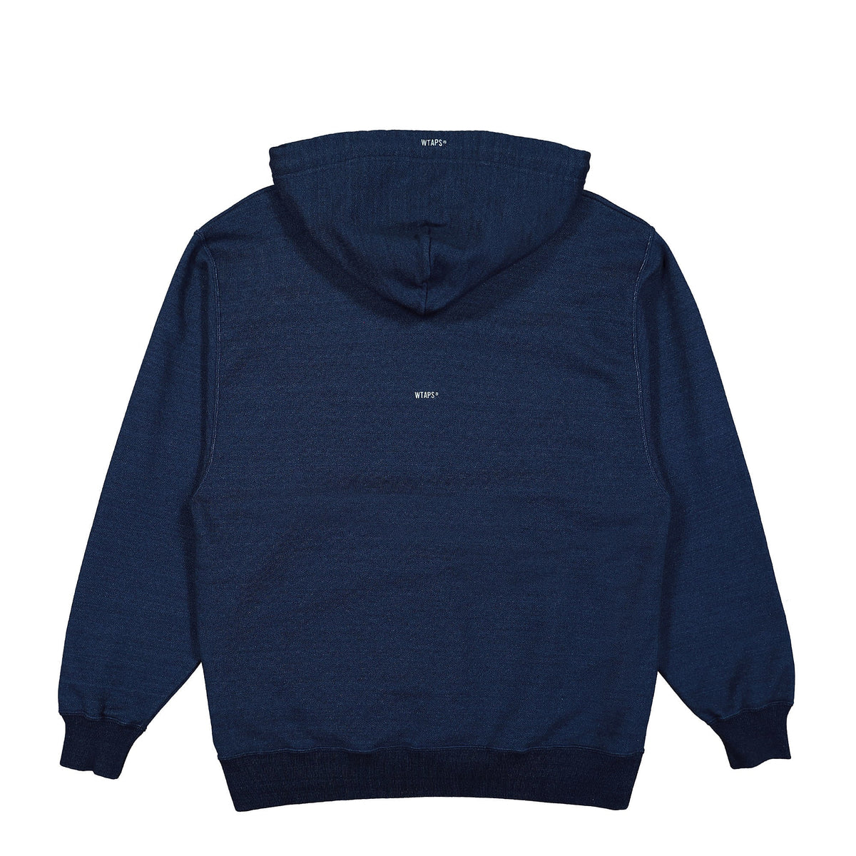 WTAPS AII 02 Hooded Sweatshirt Indigo Hoodies Close-up | Overkill