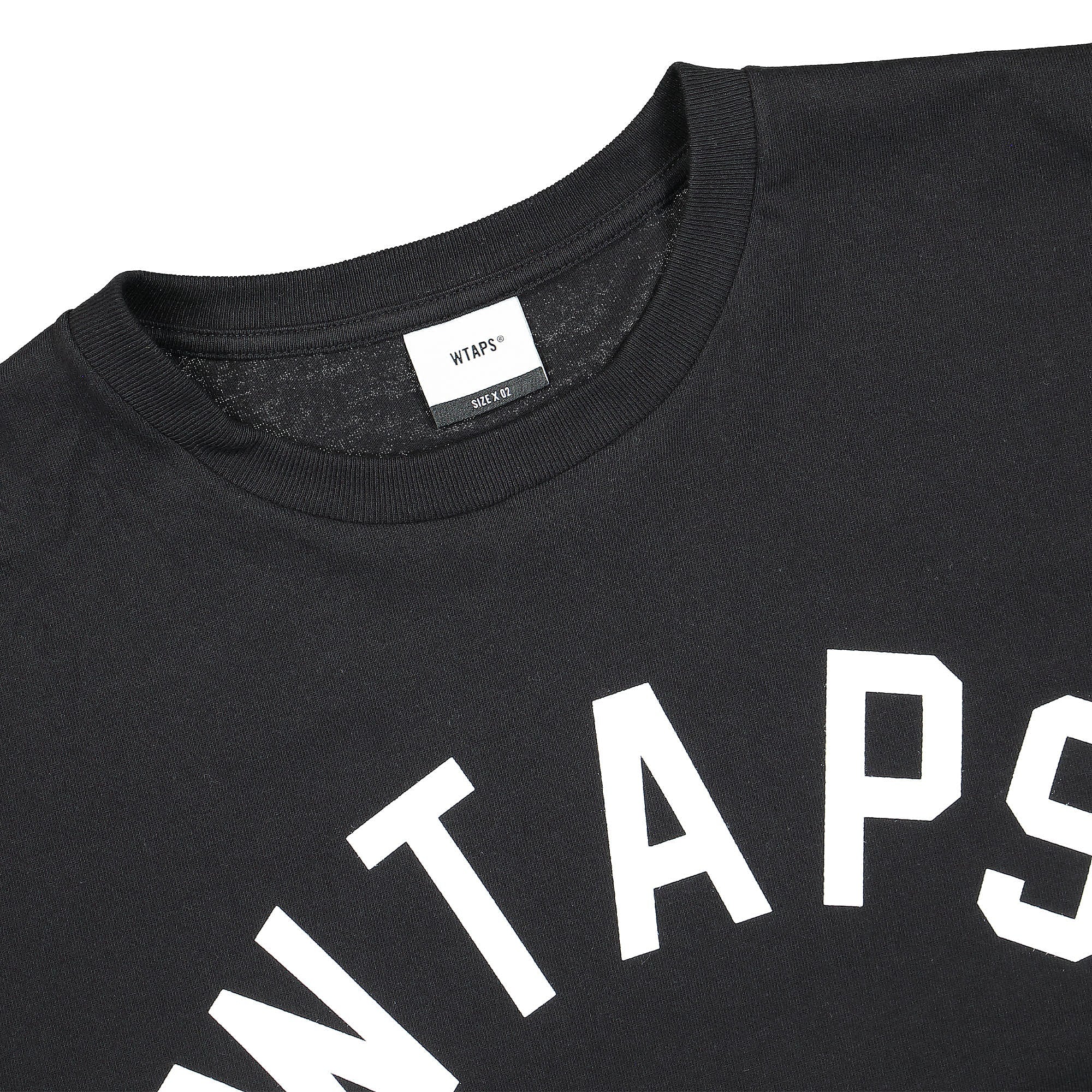 WTAPS Locker T-Shirt Black T-Shirts Close-up | Overkill