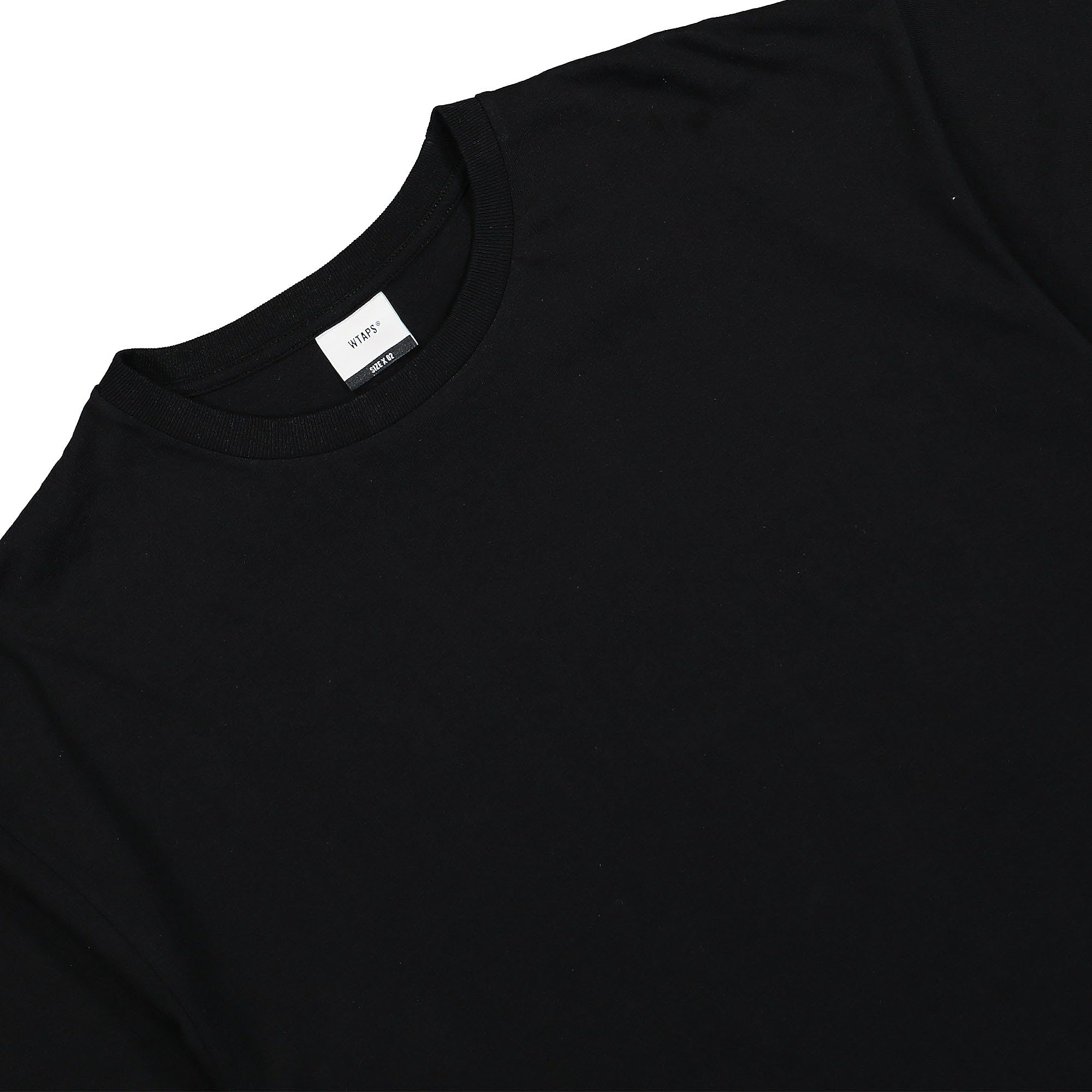 WTAPS Identity T-Shirt Black T-Shirts Material | Overkill