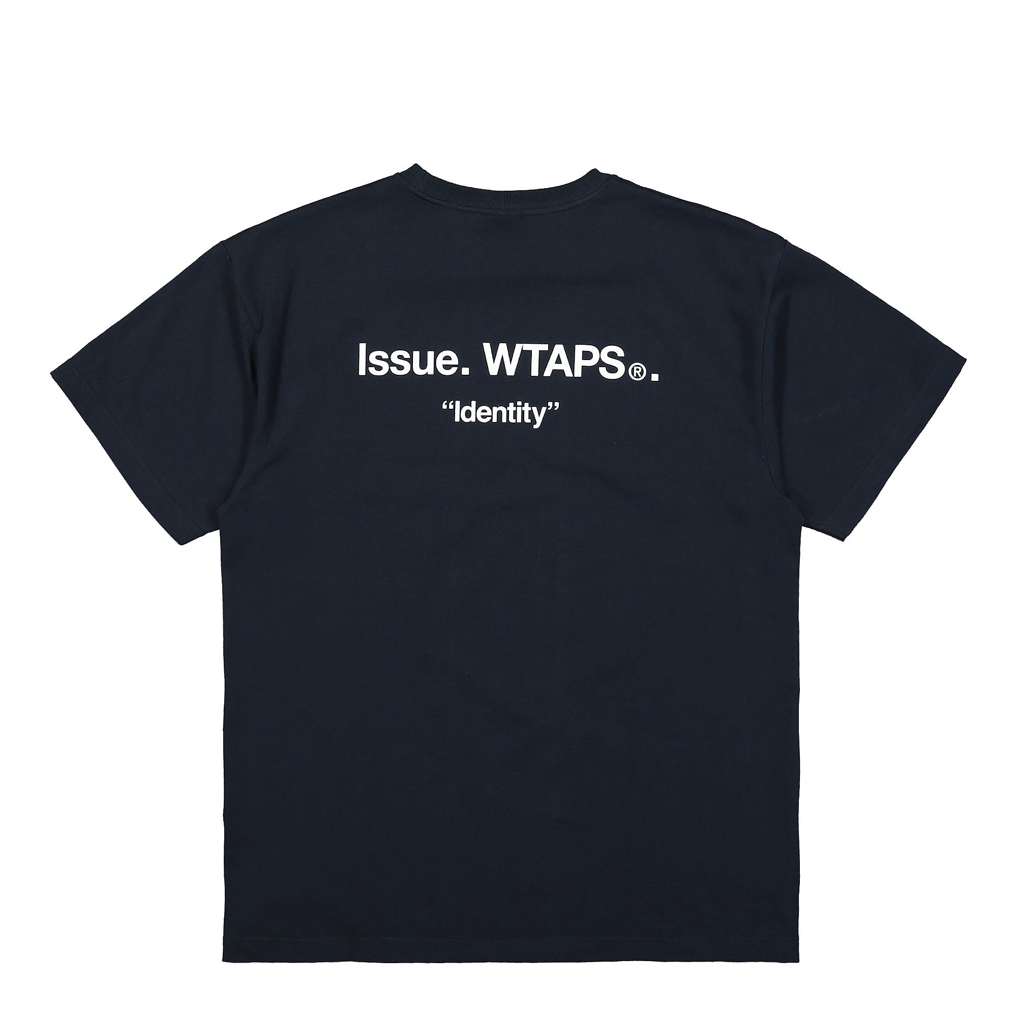 WTAPS Identity T-Shirt Navy T-Shirts Close-up | Overkill