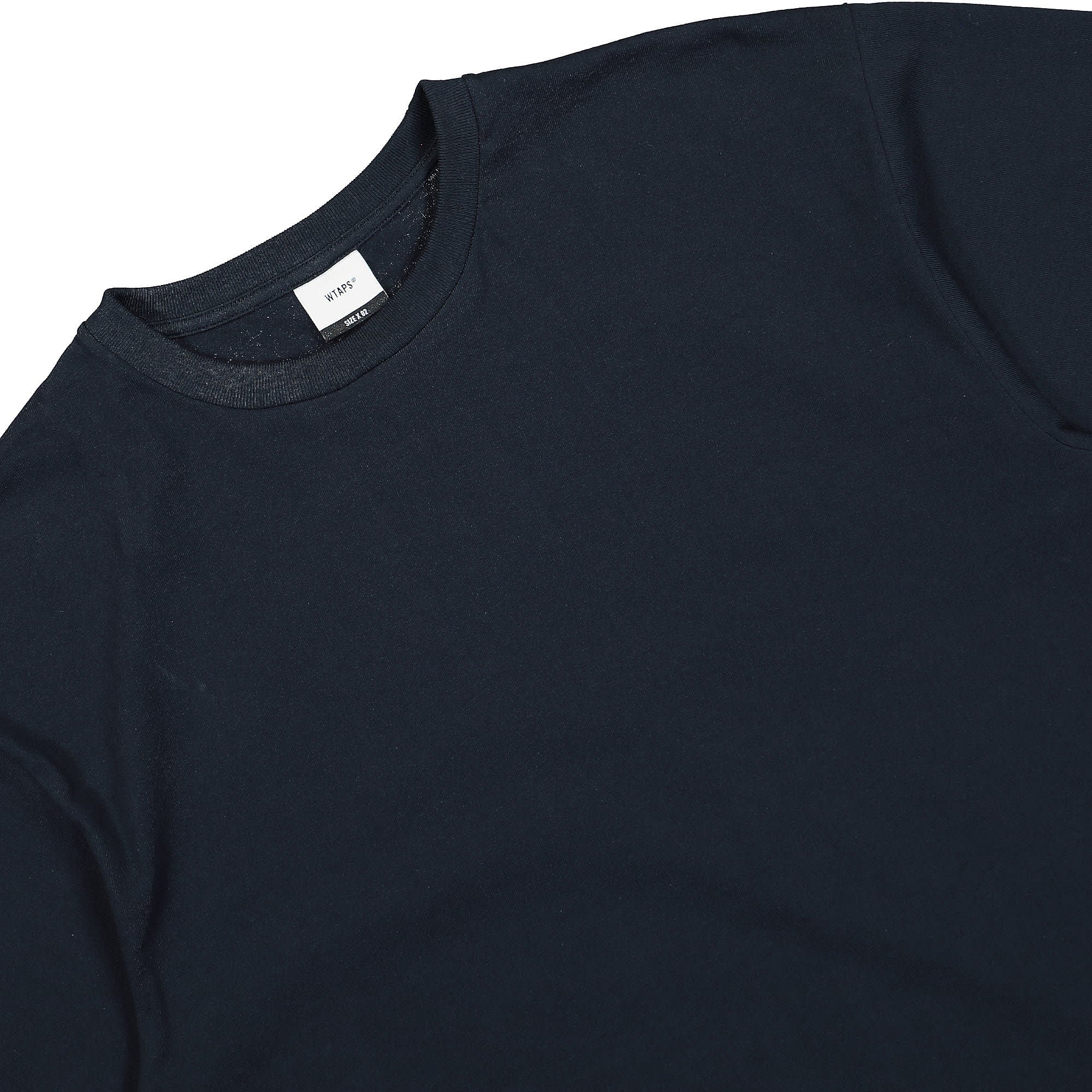 WTAPS Identity T-Shirt Navy T-Shirts Material | Overkill