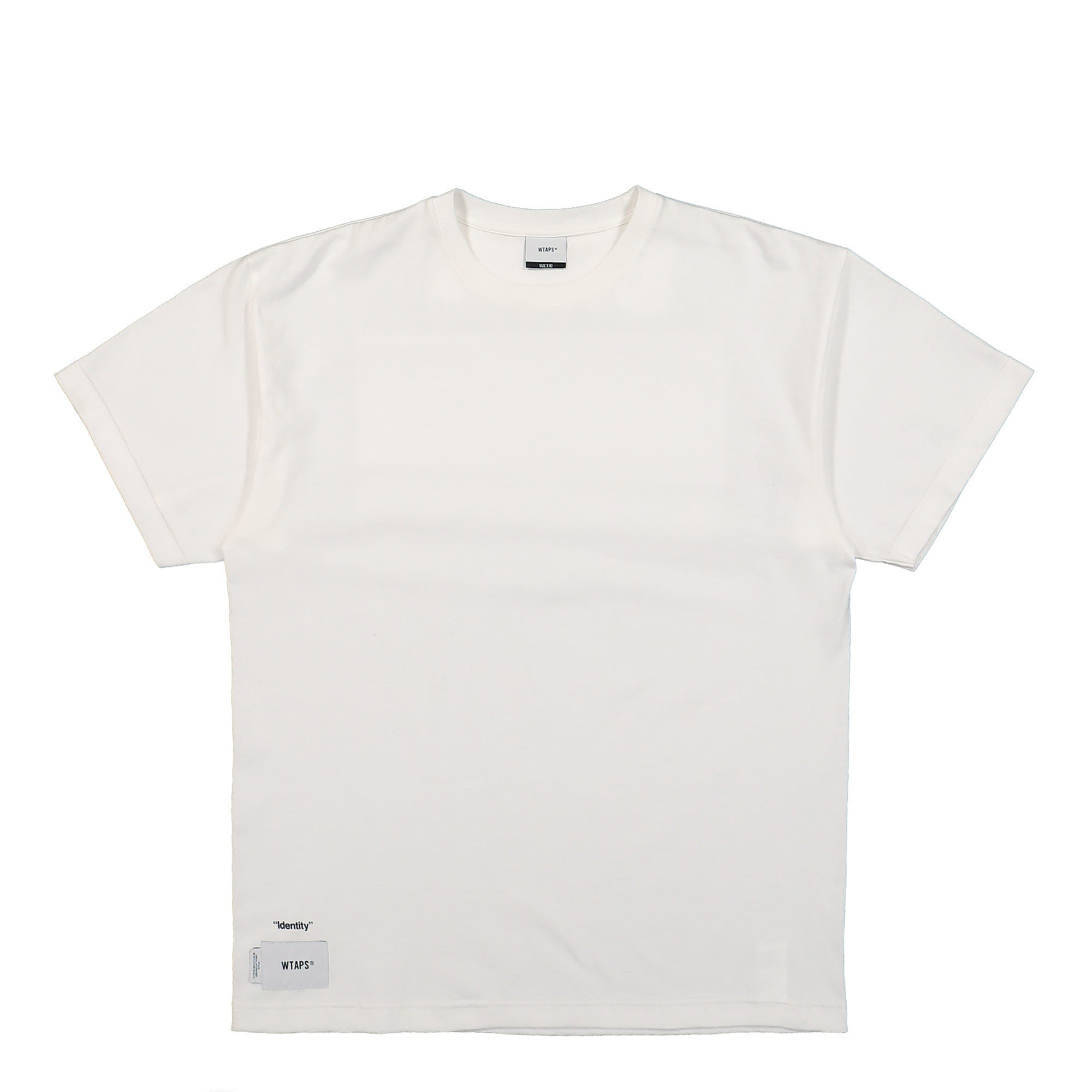 WTAPS Identity T-Shirt White T-Shirts 221ATDT-STM07S | Overkill