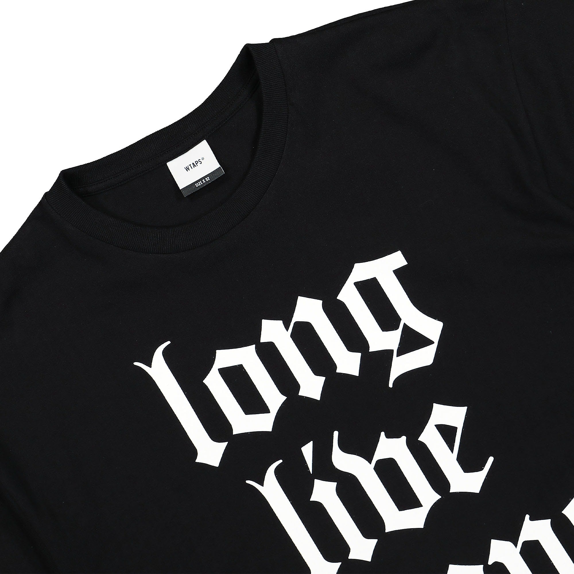 WTAPS LLW T-Shirt Black T-Shirts Close-up | Overkill
