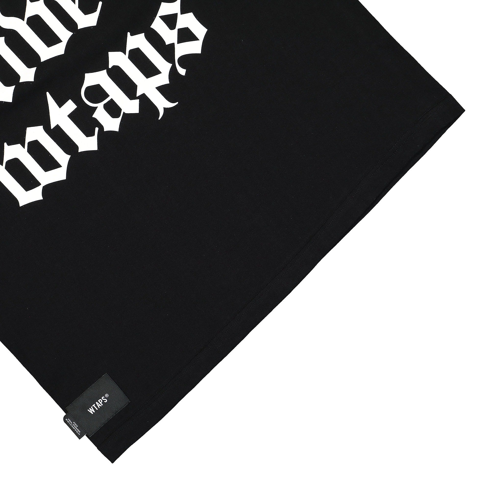 WTAPS LLW T-Shirt Black T-Shirts Detailfoto | Overkill