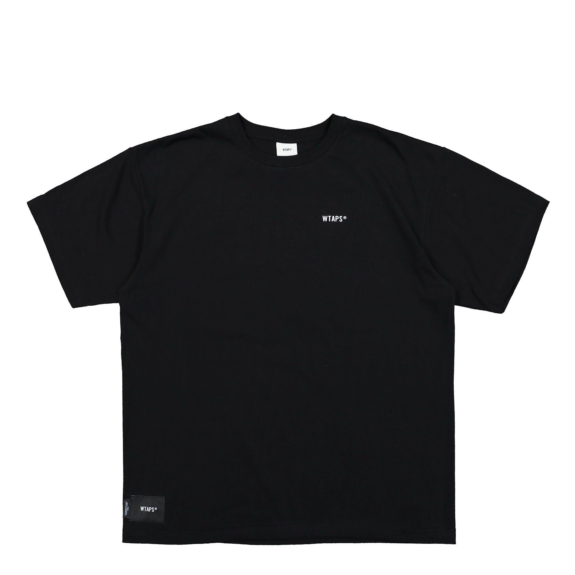 WTAPS Standart T-Shirt Black T-Shirts 221ATDT-STM10S | Overkill