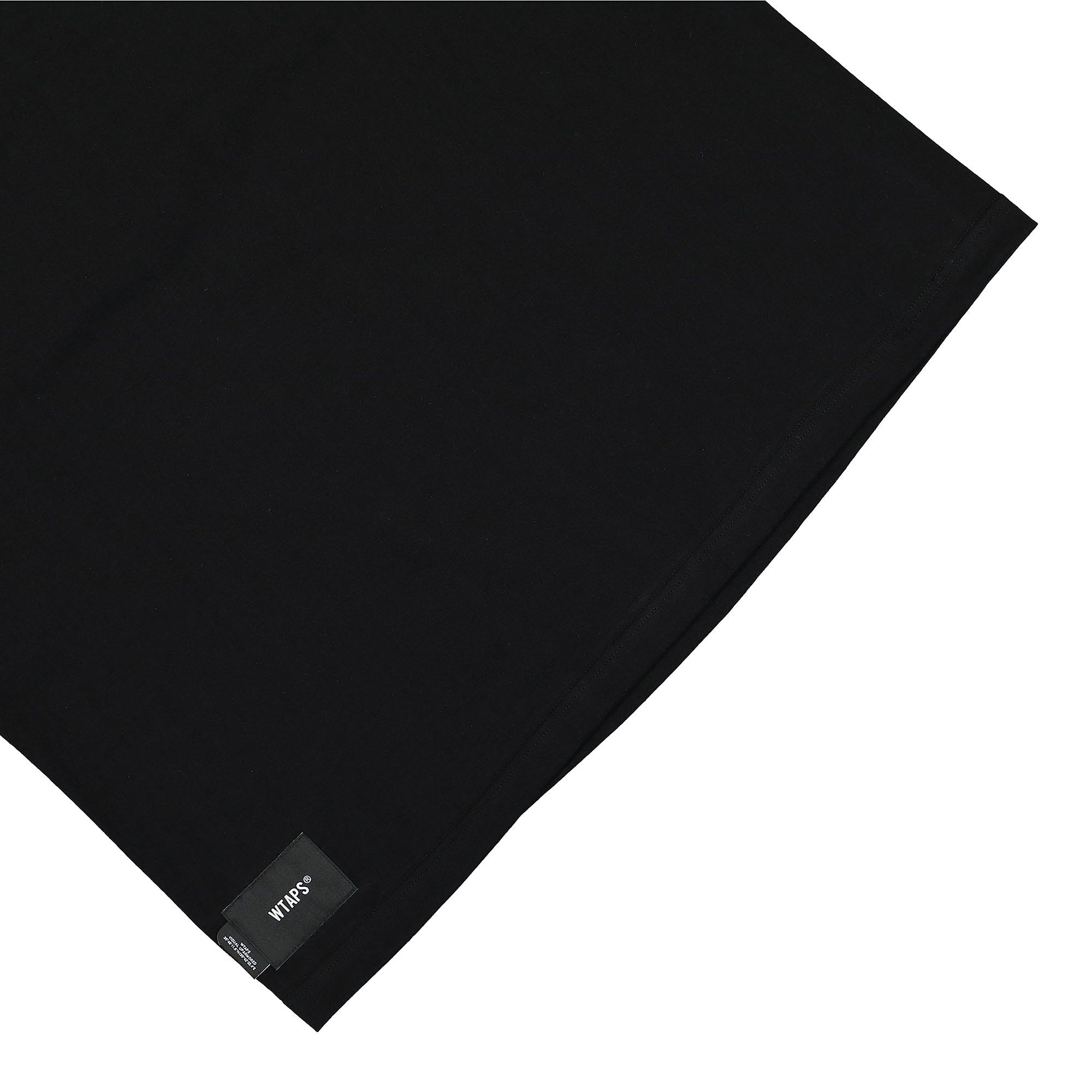 WTAPS Standart T-Shirt Black T-Shirts Detailfoto | Overkill
