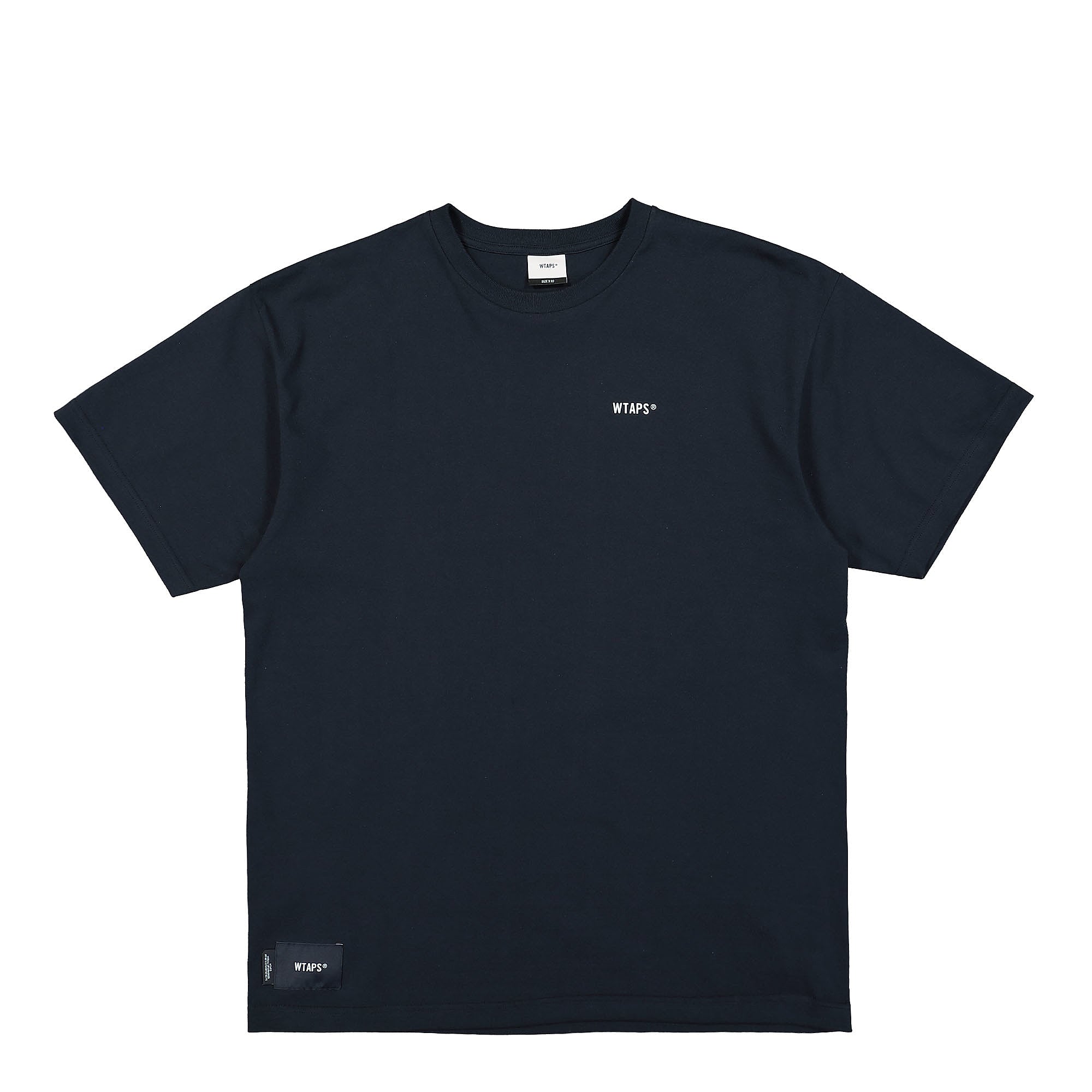 WTAPS Standart T-Shirt Navy T-Shirts 221ATDT-STM10S | Overkill