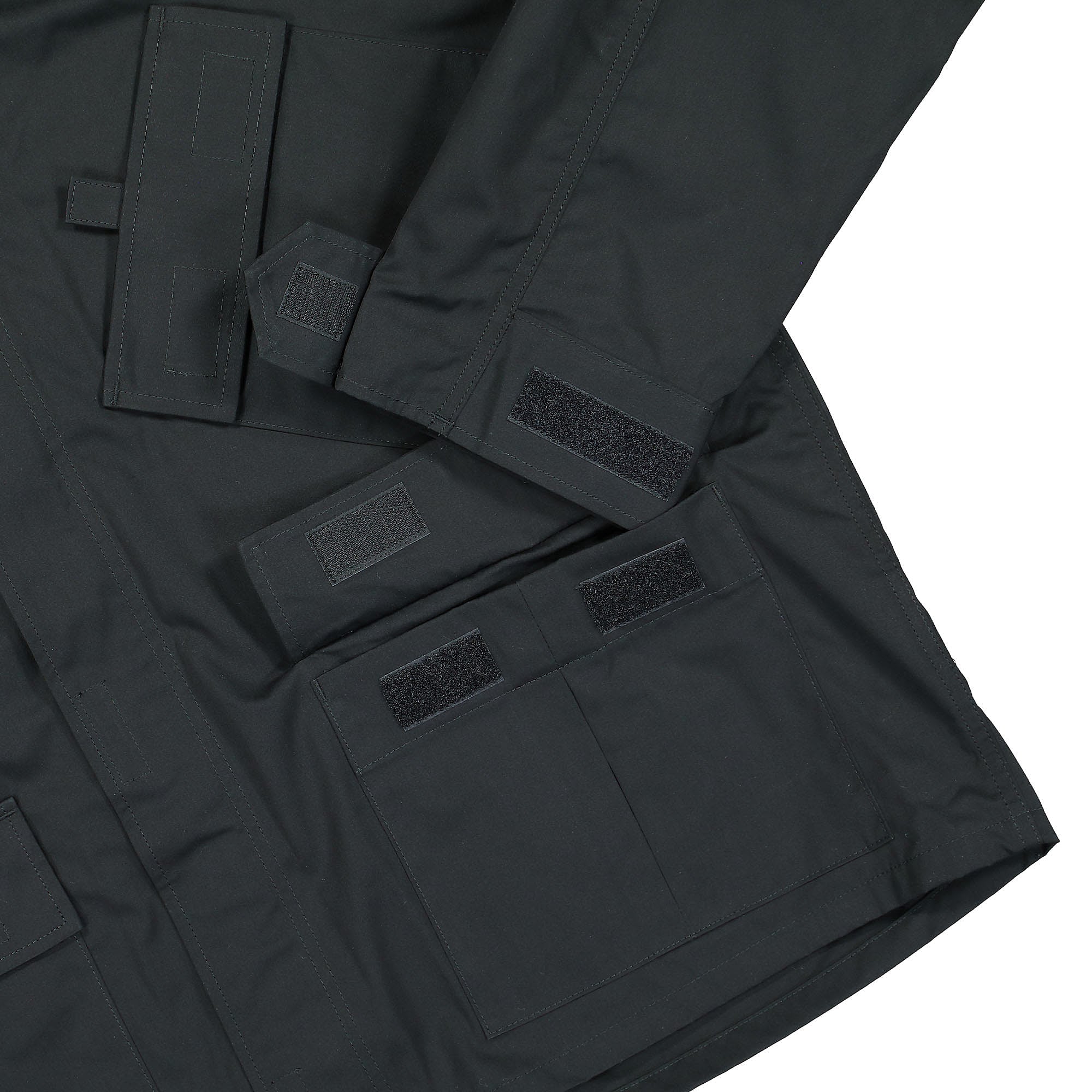 WTAPS Conceal Copo. Weather Jacket Black Windbreaker Detailfoto | Overkill