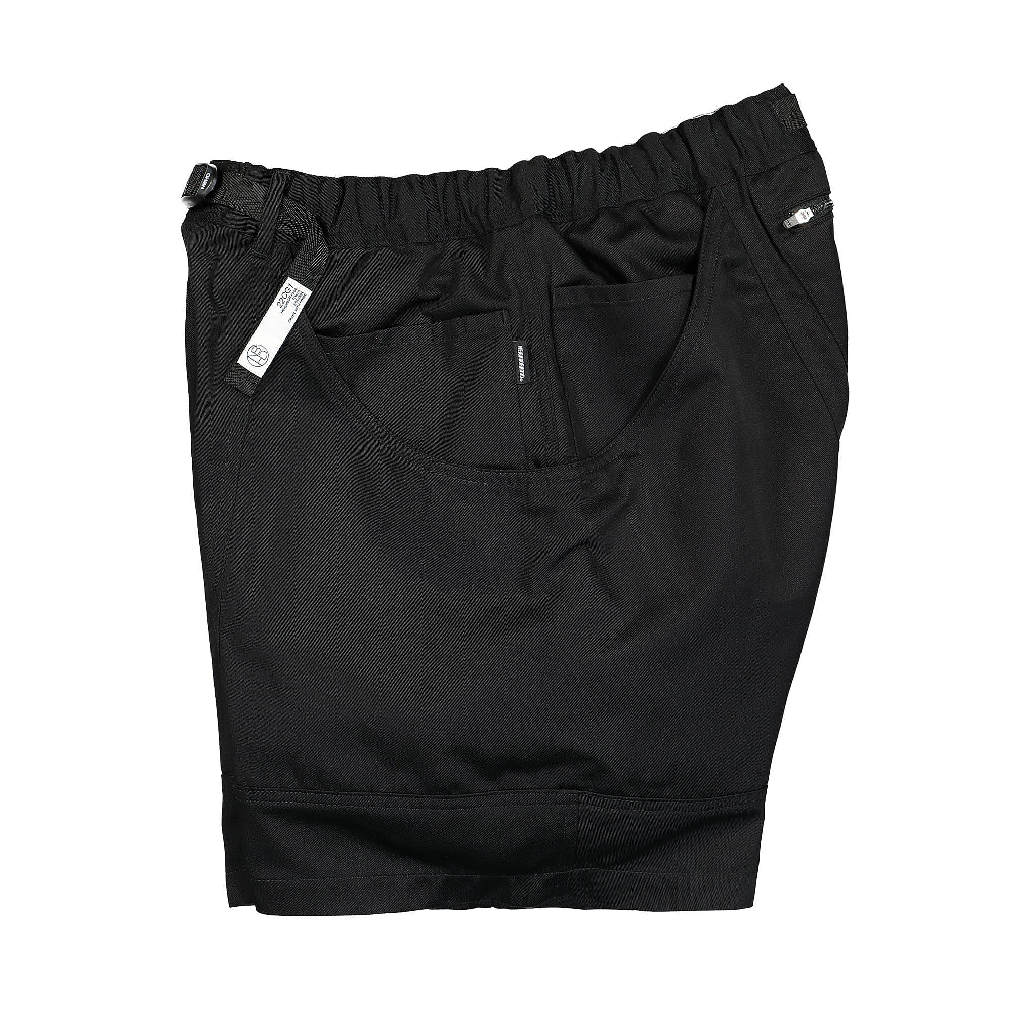 Neighborhood SRL x Dickies x Neighborhood EC-ST Shorts Black Shorts Close-up | Overkill