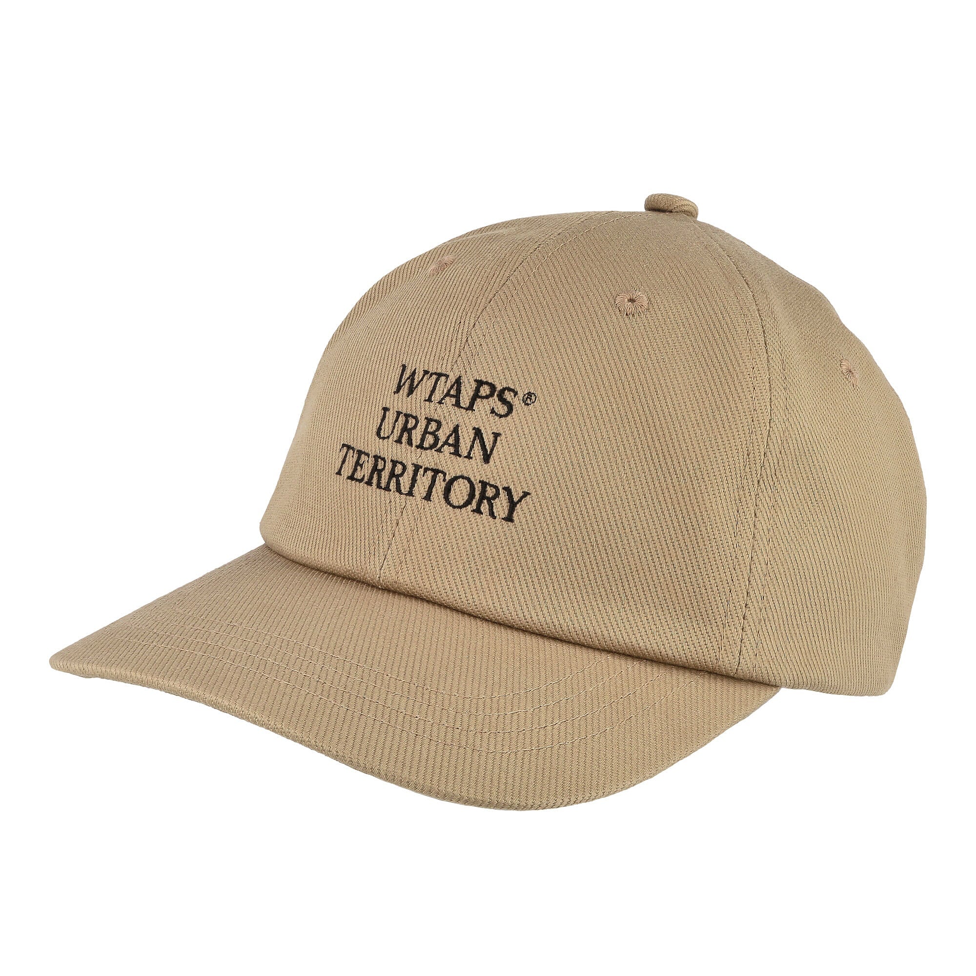 WTAPS T-6L 01 Cotton Twill Cap Beige Caps 221HCDT-HT08 | Overkill