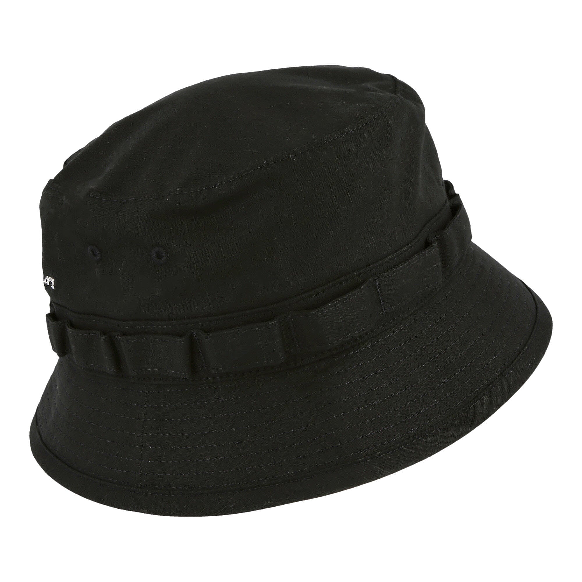 WTAPS Jungle 02 Hat Black Caps Close-up | Overkill