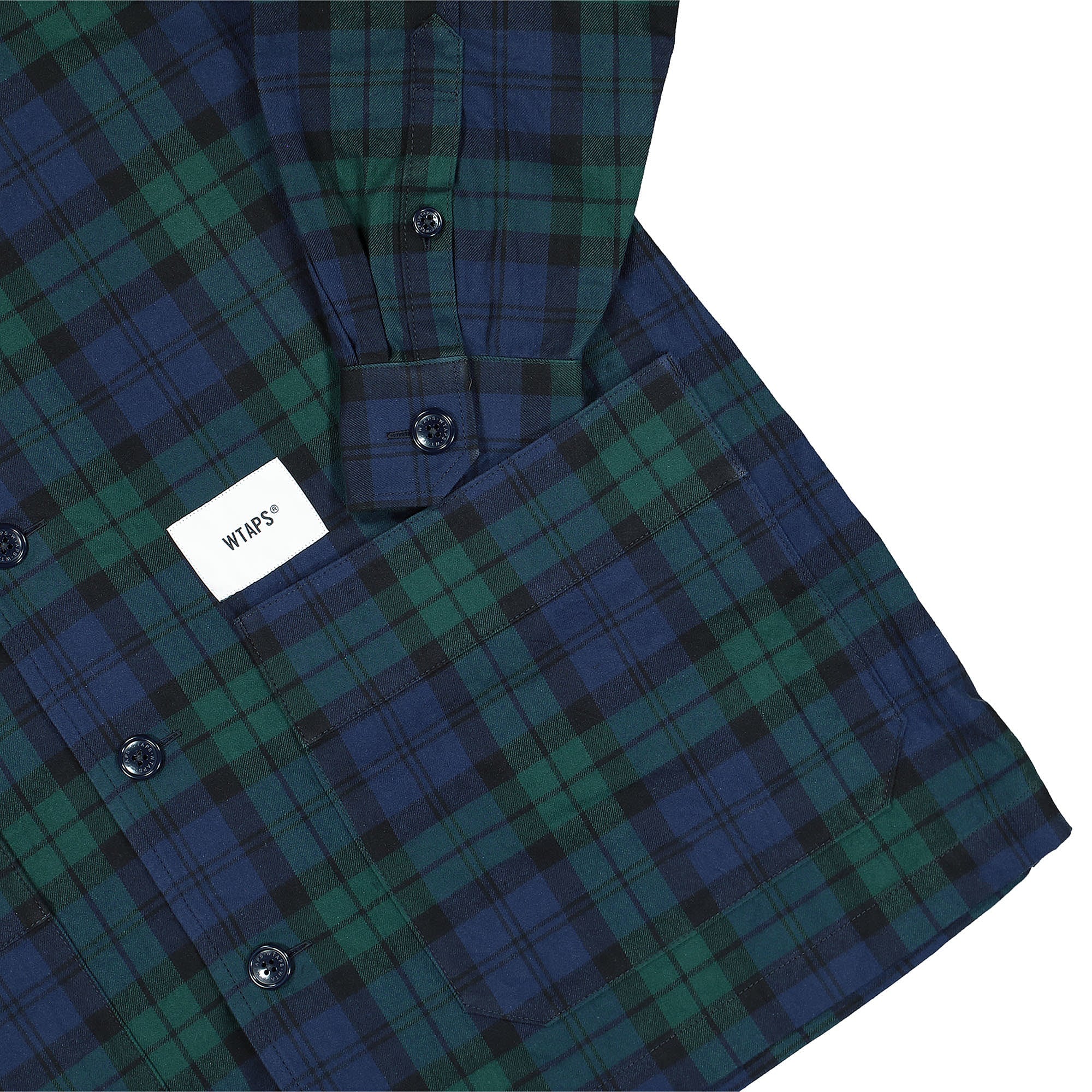 WTAPS Bout Jacket Green Parkas Detailfoto | Overkill