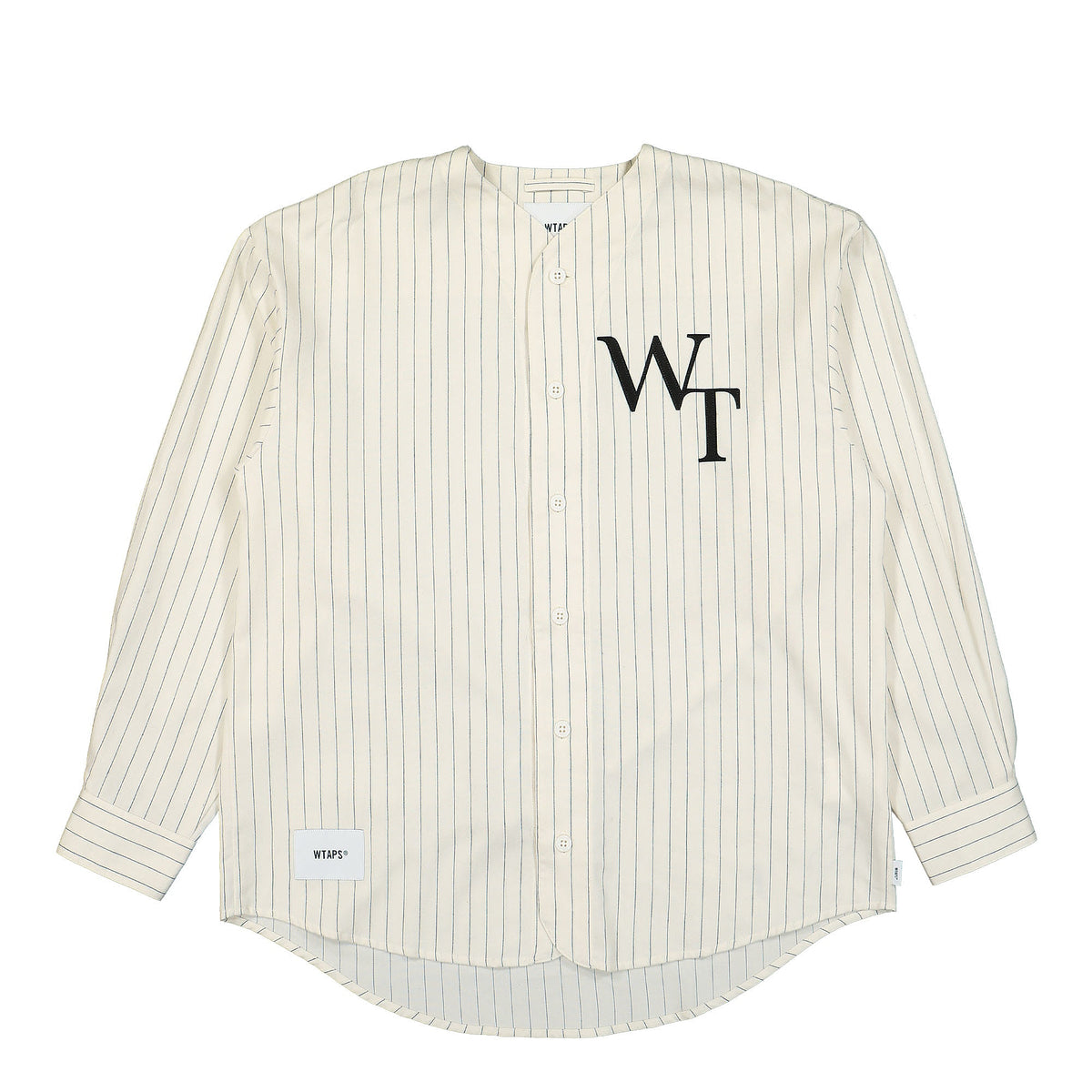 WTAPS League Longsleeve Shirt White Shirts 221TQDT-SHM01 | Overkill
