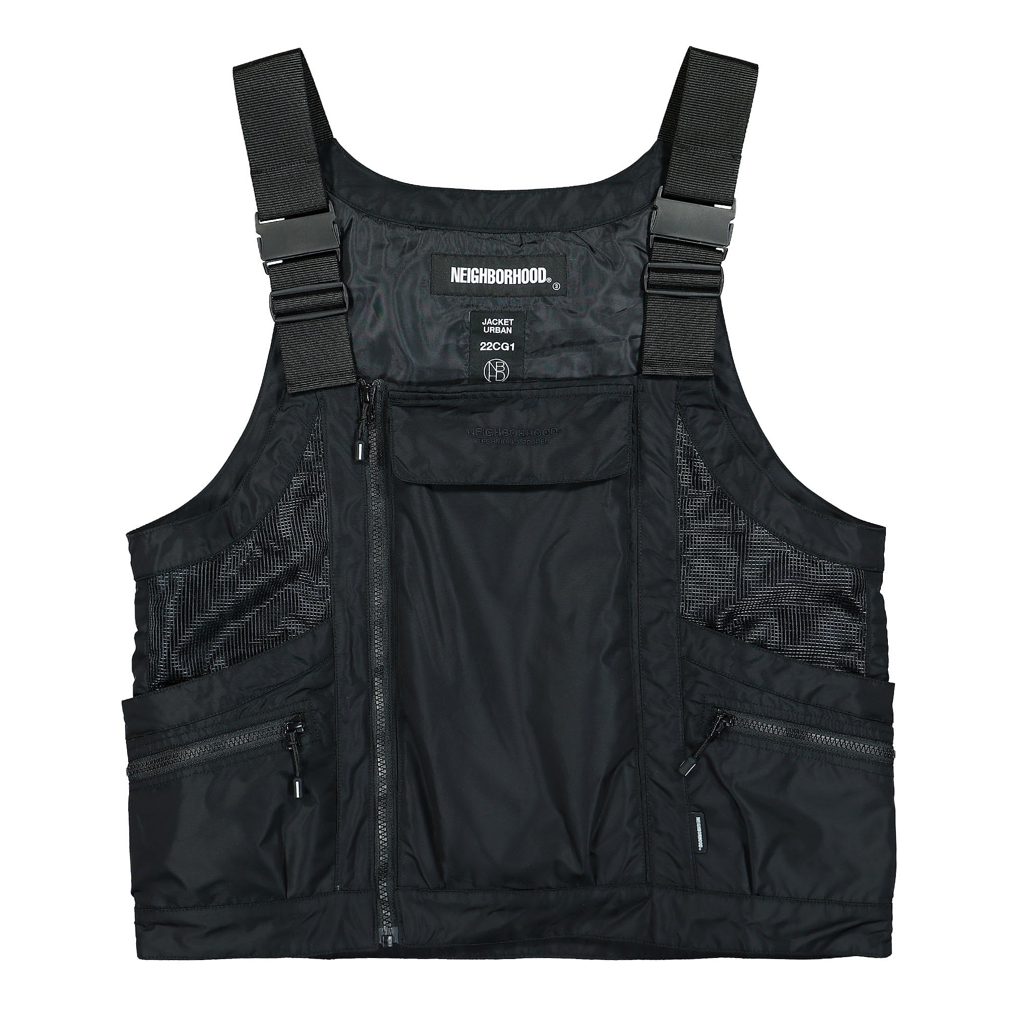 Neighborhood Tool Pocket / N-Vest Black Vests 221TSNH-JKM07 | Overkill