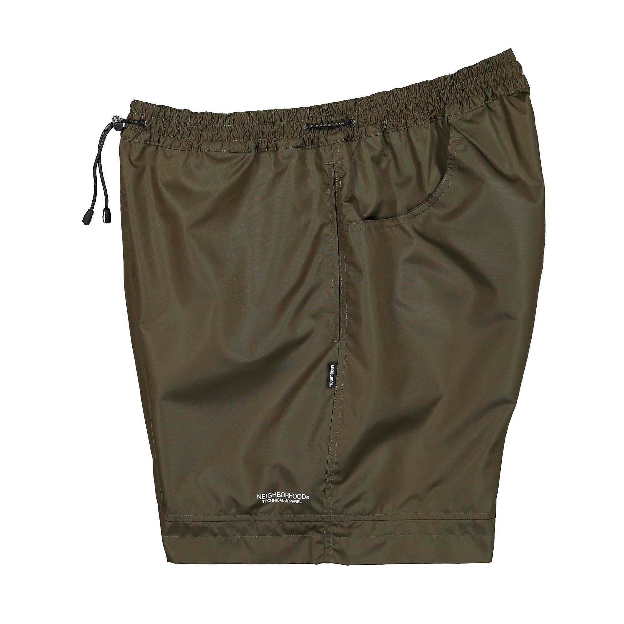 Neighborhood Training E-ST Shorts Olive Drab Shorts Close-up | Overkill